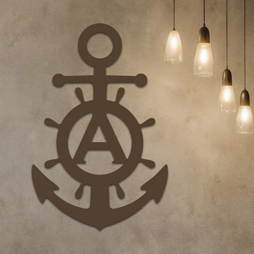 Anchor with Single Initial - Image 5