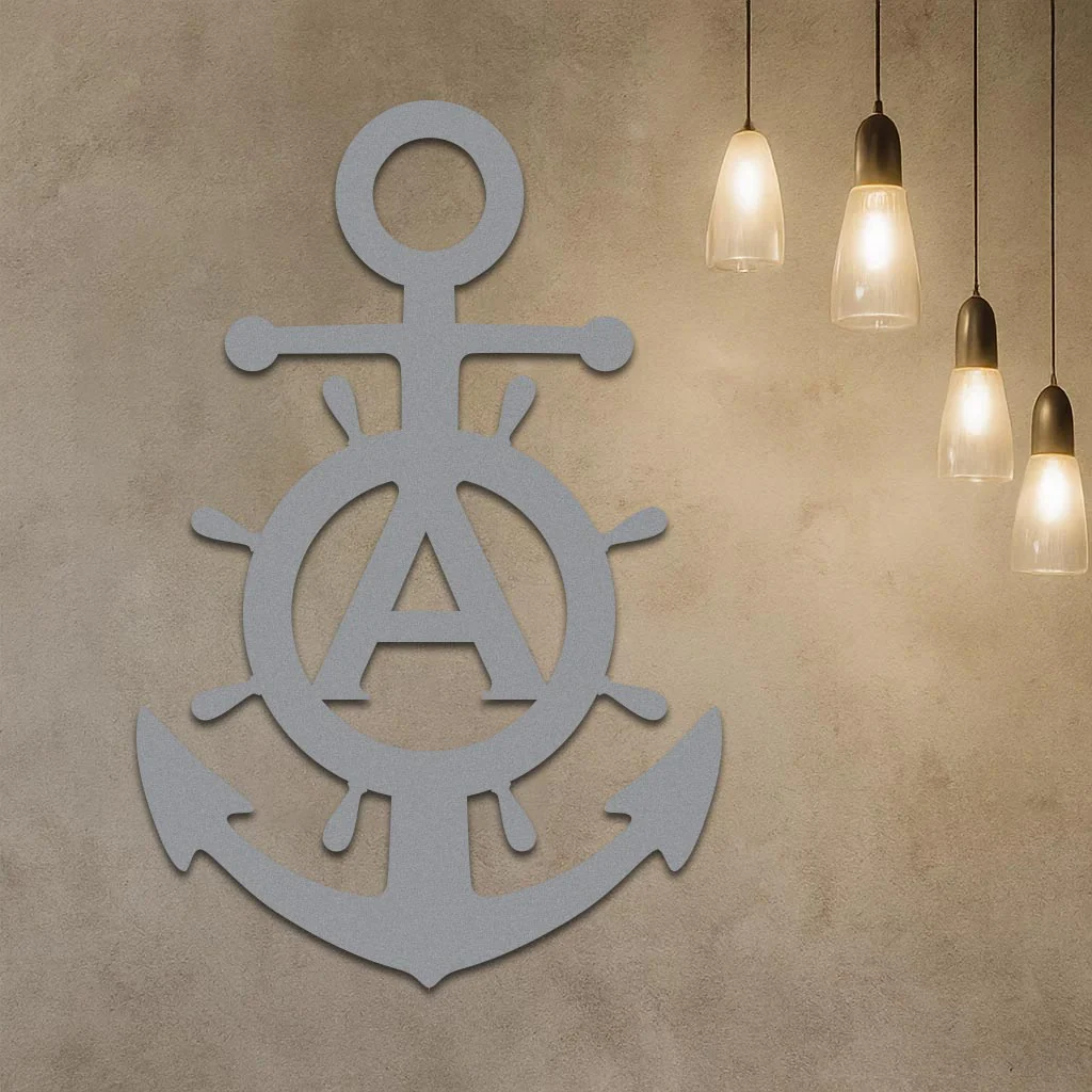Anchor with Single Initial - Image 6