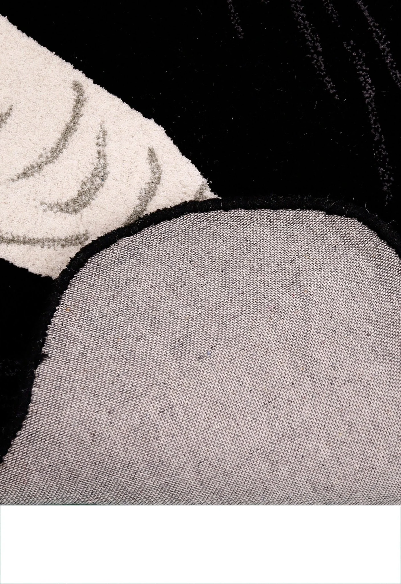 Animal Black Panda Hand Tufted 3x5 Wool Area Rug - Image 6