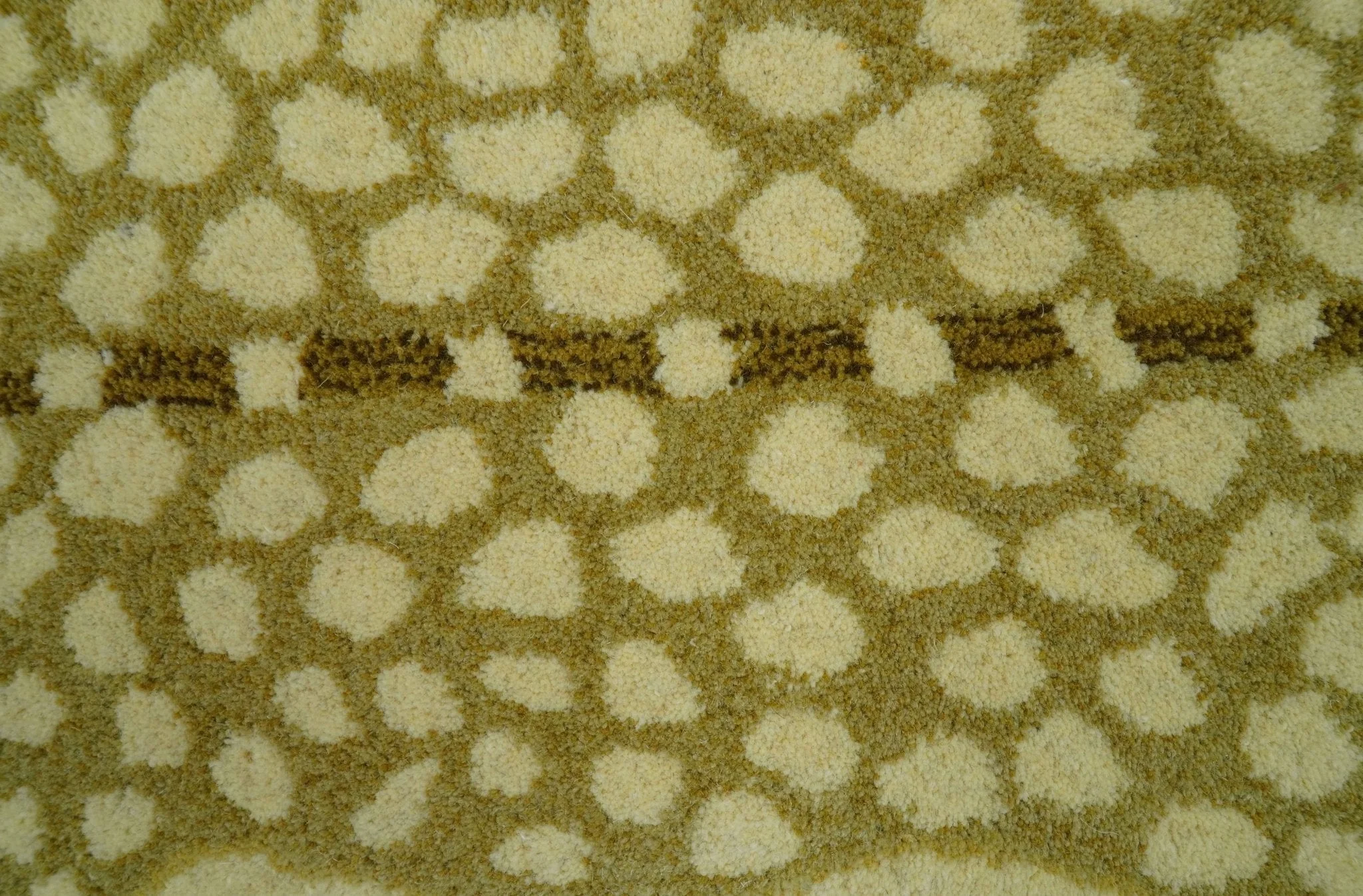 Animal Giraffe Brown Hand Tufted 2x3 Wool Area Rug - Image 4