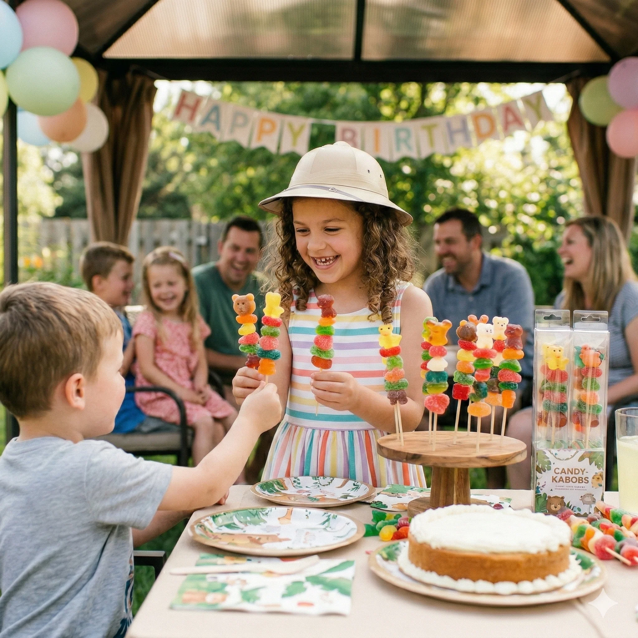 Animal Mix Assorted Candy Kabob | Brenmar - Image 2