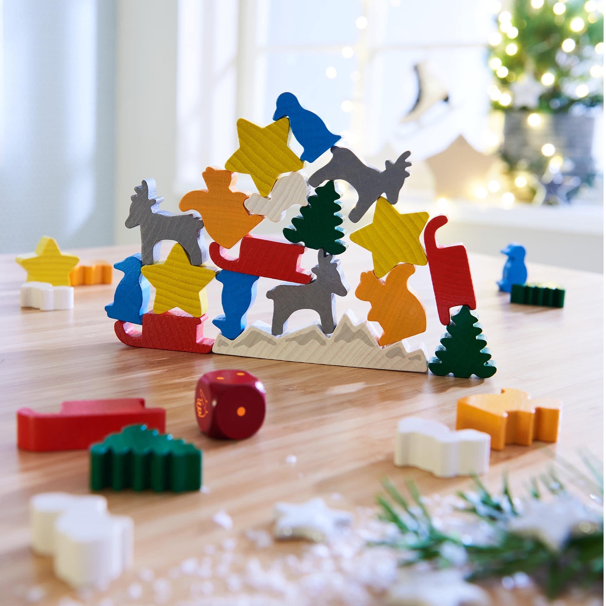 Animal Upon Animal Christmas Stacking Game - Image 2