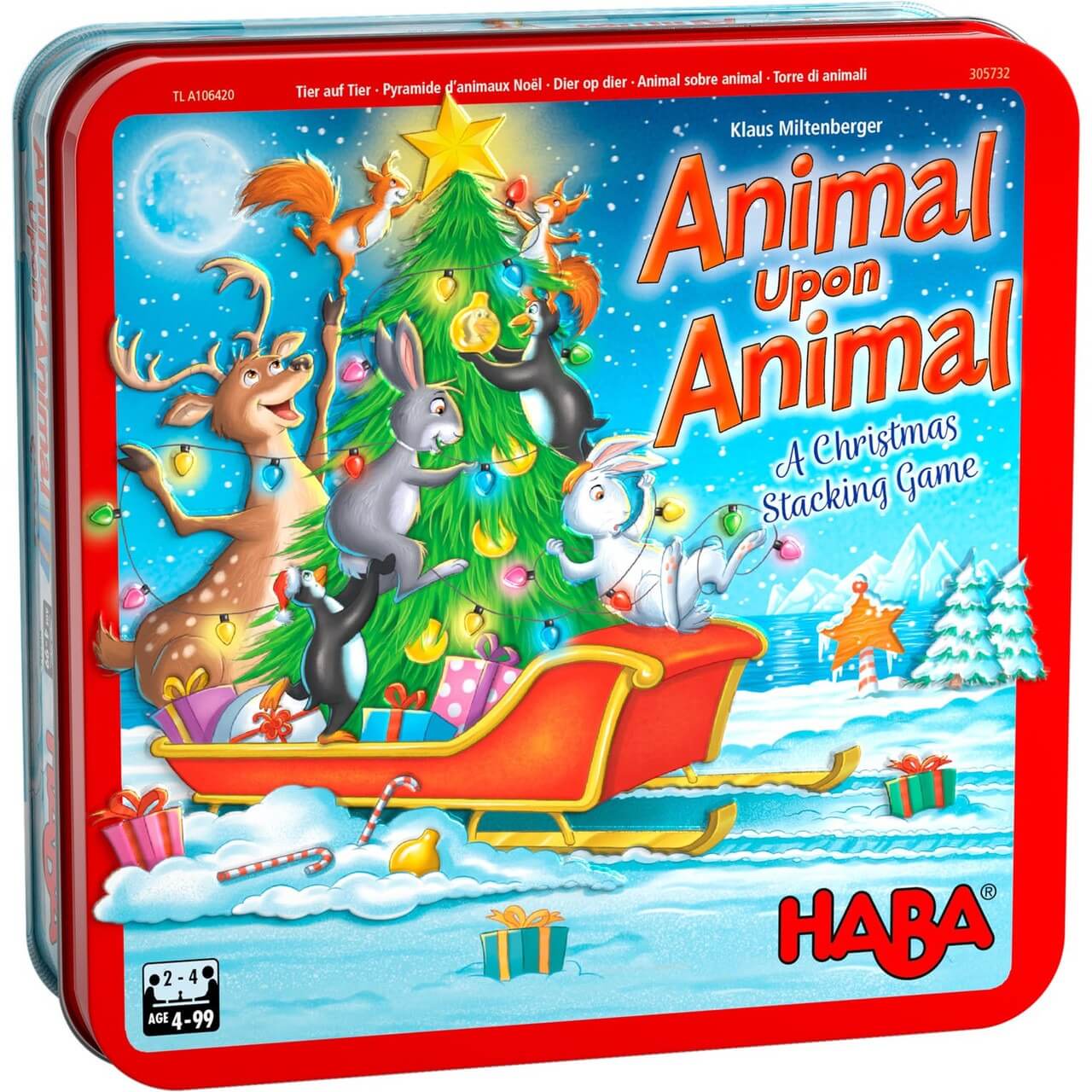 Animal Upon Animal Christmas Stacking Game - Image 6