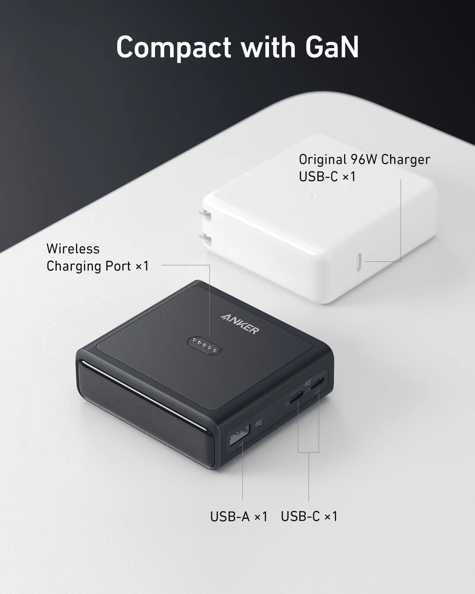 Anker 100W Charging Base for Anker Prime Power Bank - Image 6