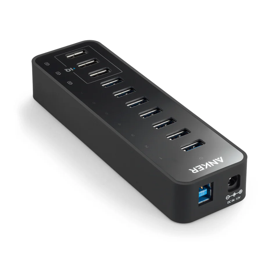 Anker 60W 10-Port USB 3.0 Data Hub - Image 5