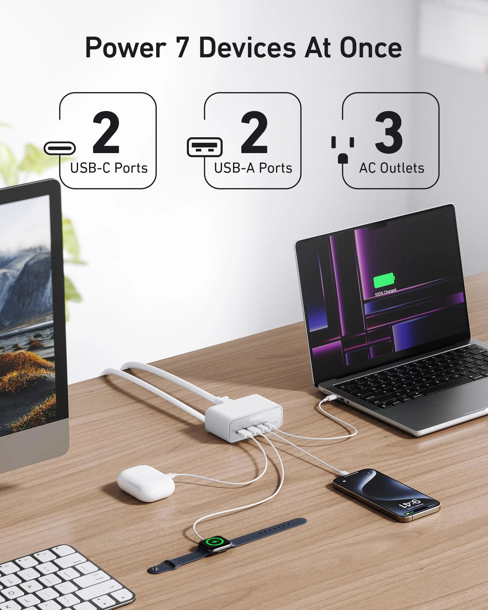 Anker 7-in-1 USB-C Charging Station (100W) BOA - Image 4