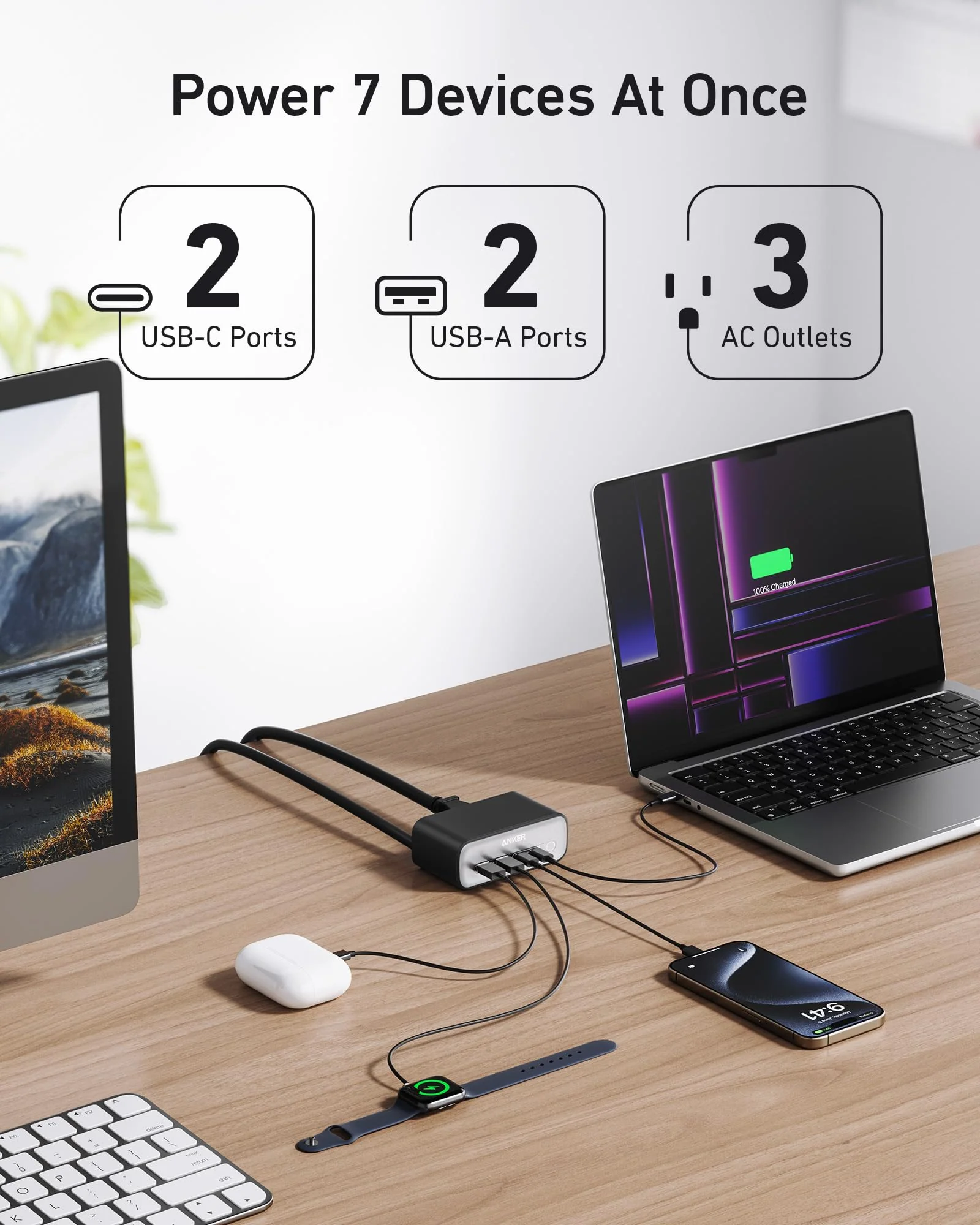 Anker 7-in-1 USB-C Charging Station (100W) BOA - Image 9