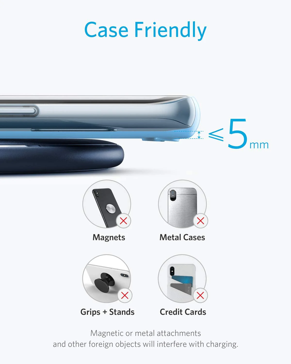 Anker <b>313</b> Wireless Charger (Pad) - Image 12