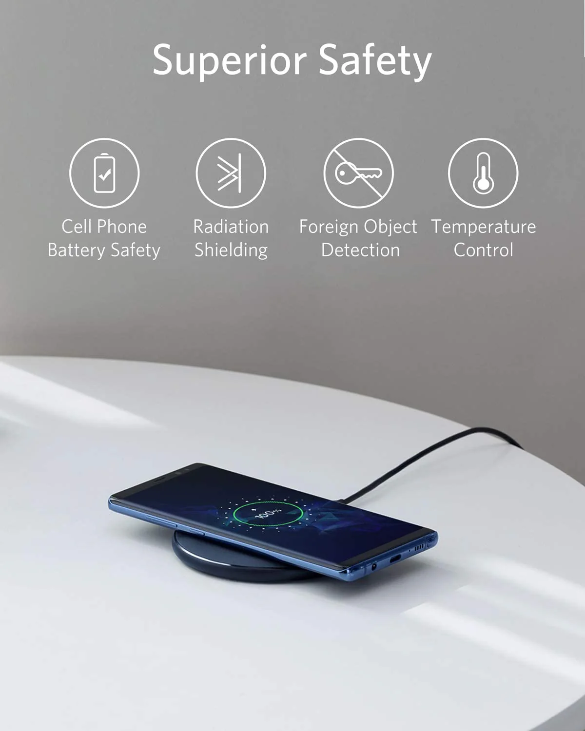 Anker <b>313</b> Wireless Charger (Pad) - Image 13