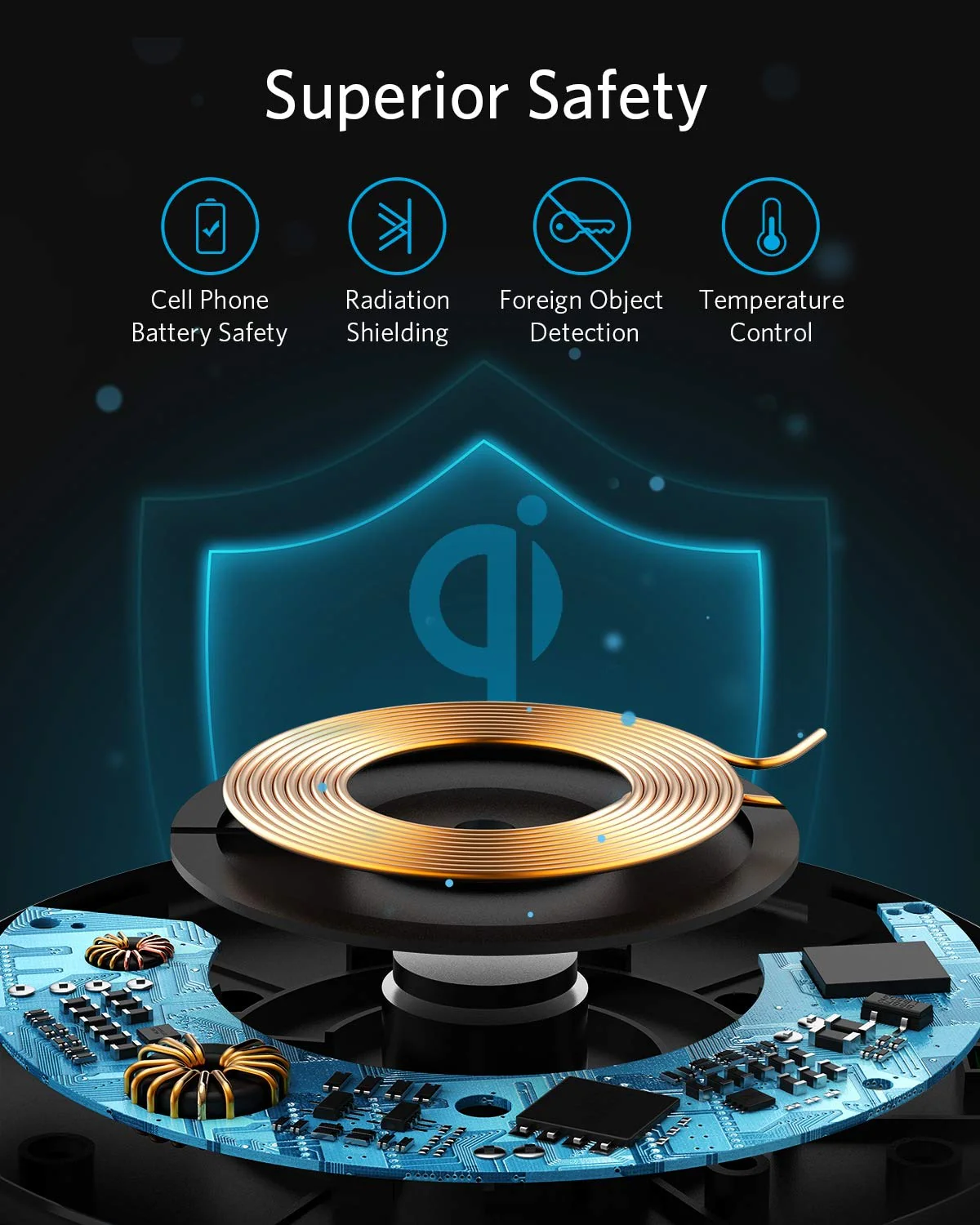Anker <b>313</b> Wireless Charger (Pad) - Image 20