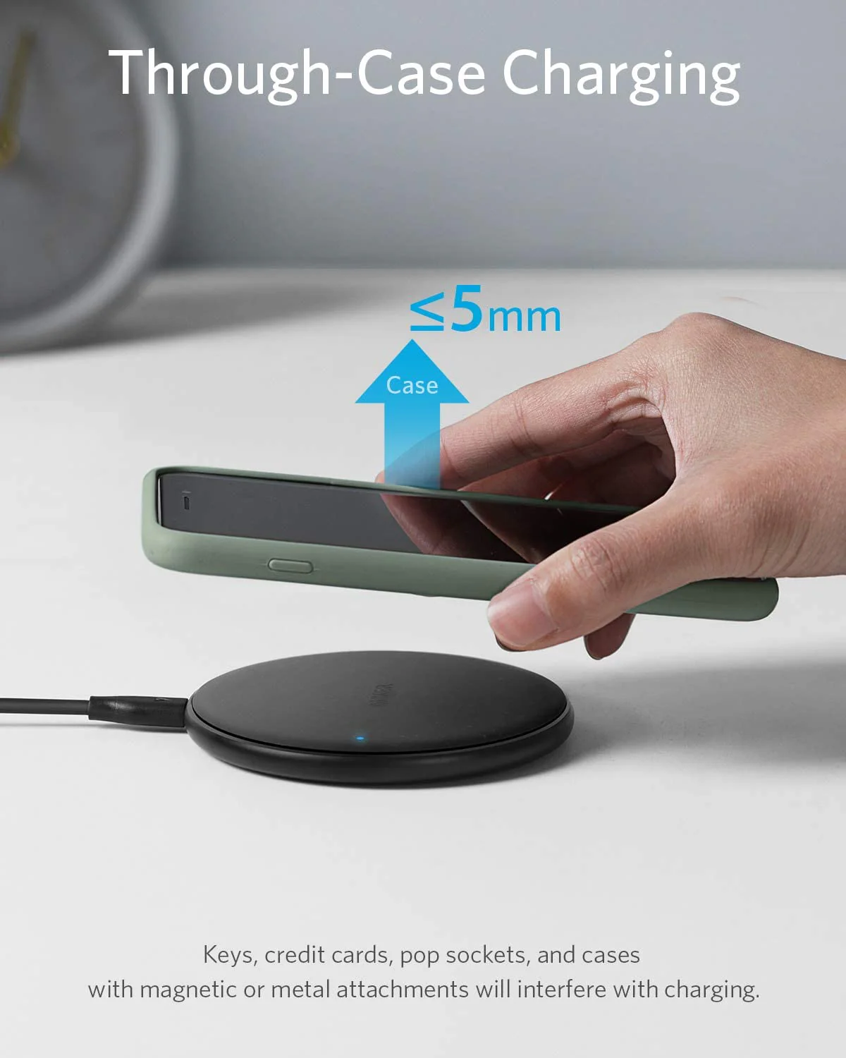 Anker <b>313</b> Wireless Charger (Pad) - Image 6