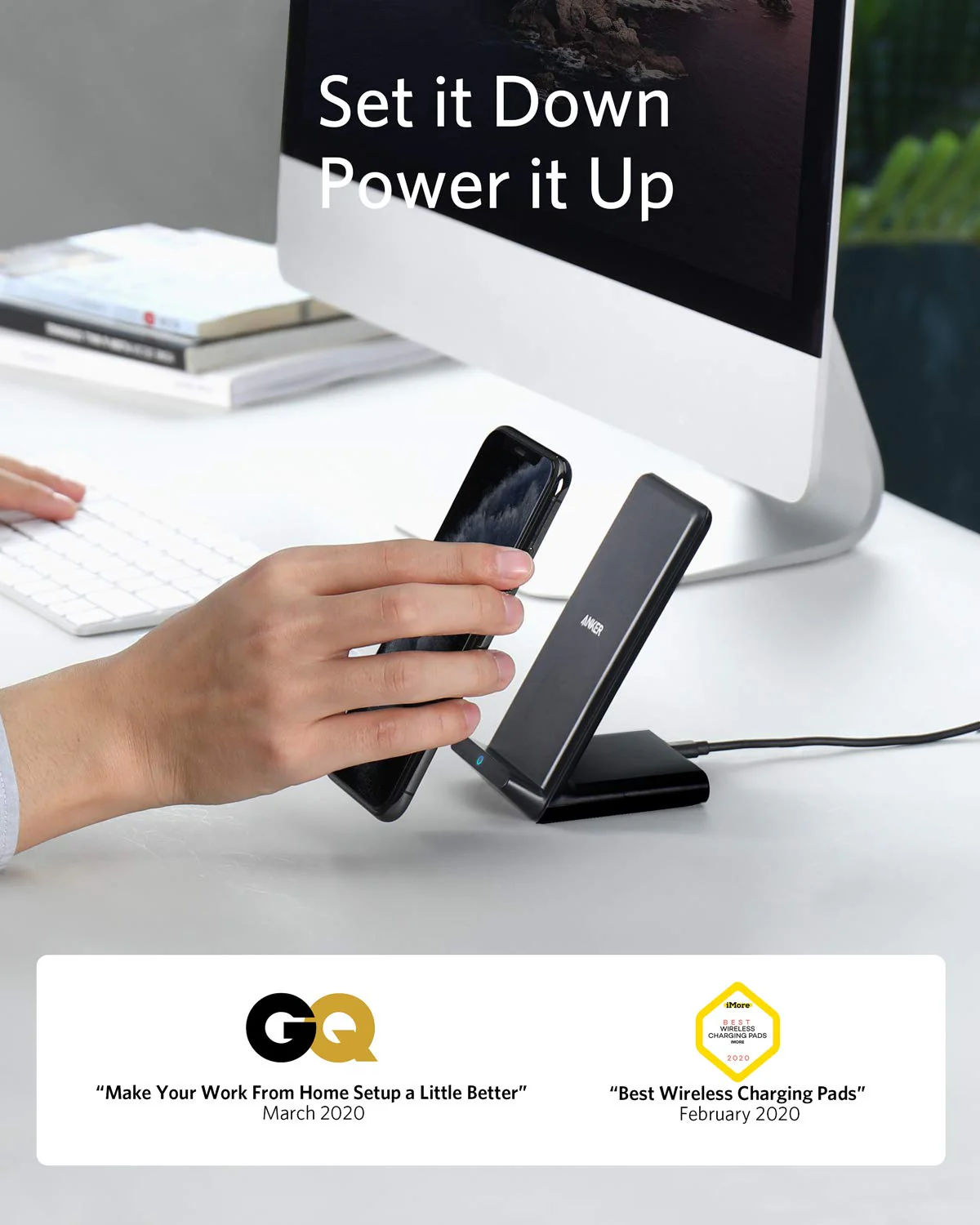 Anker <b>313</b> Wireless Charger (Stand) - Image 2