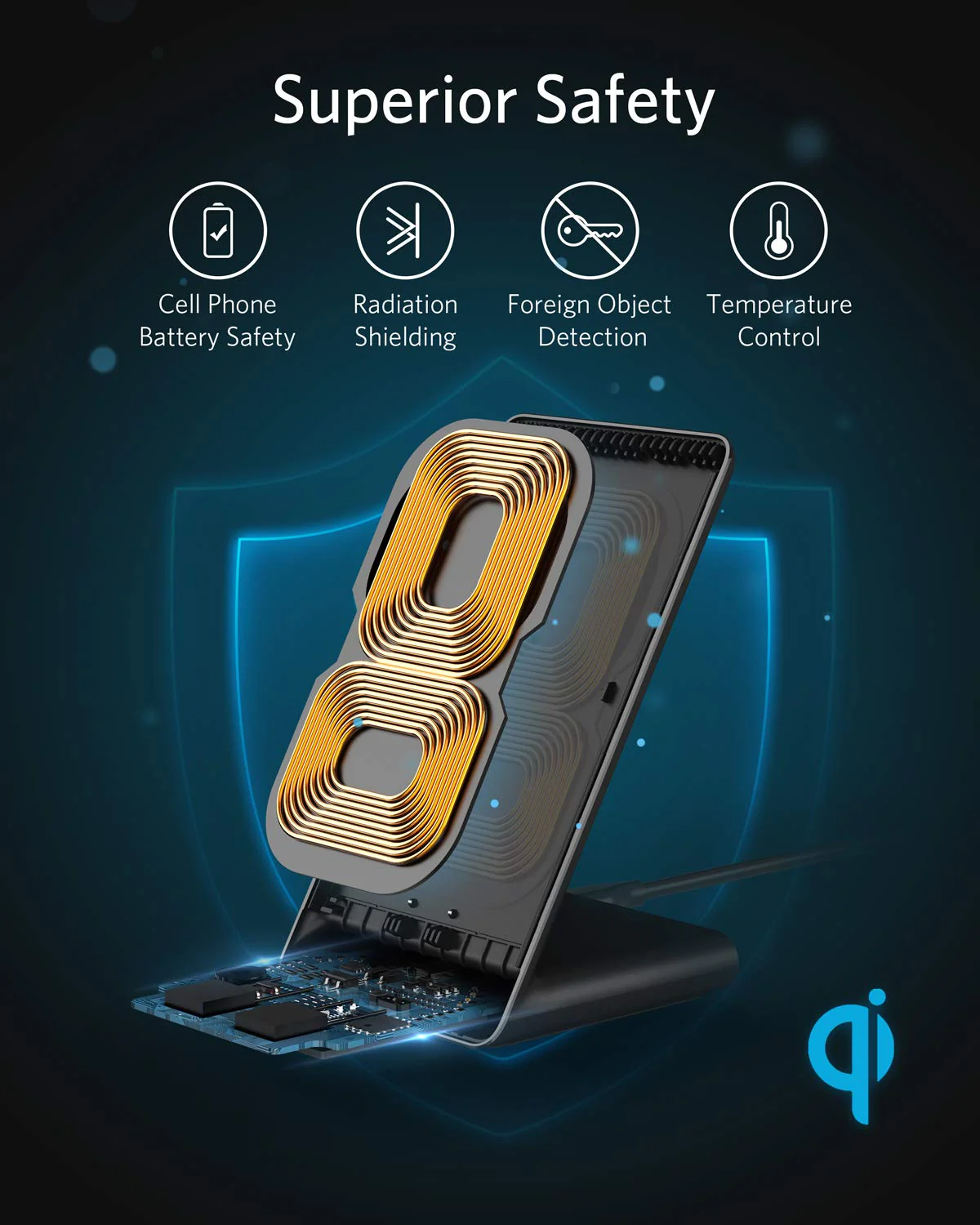Anker <b>313</b> Wireless Charger (Stand) - Image 5