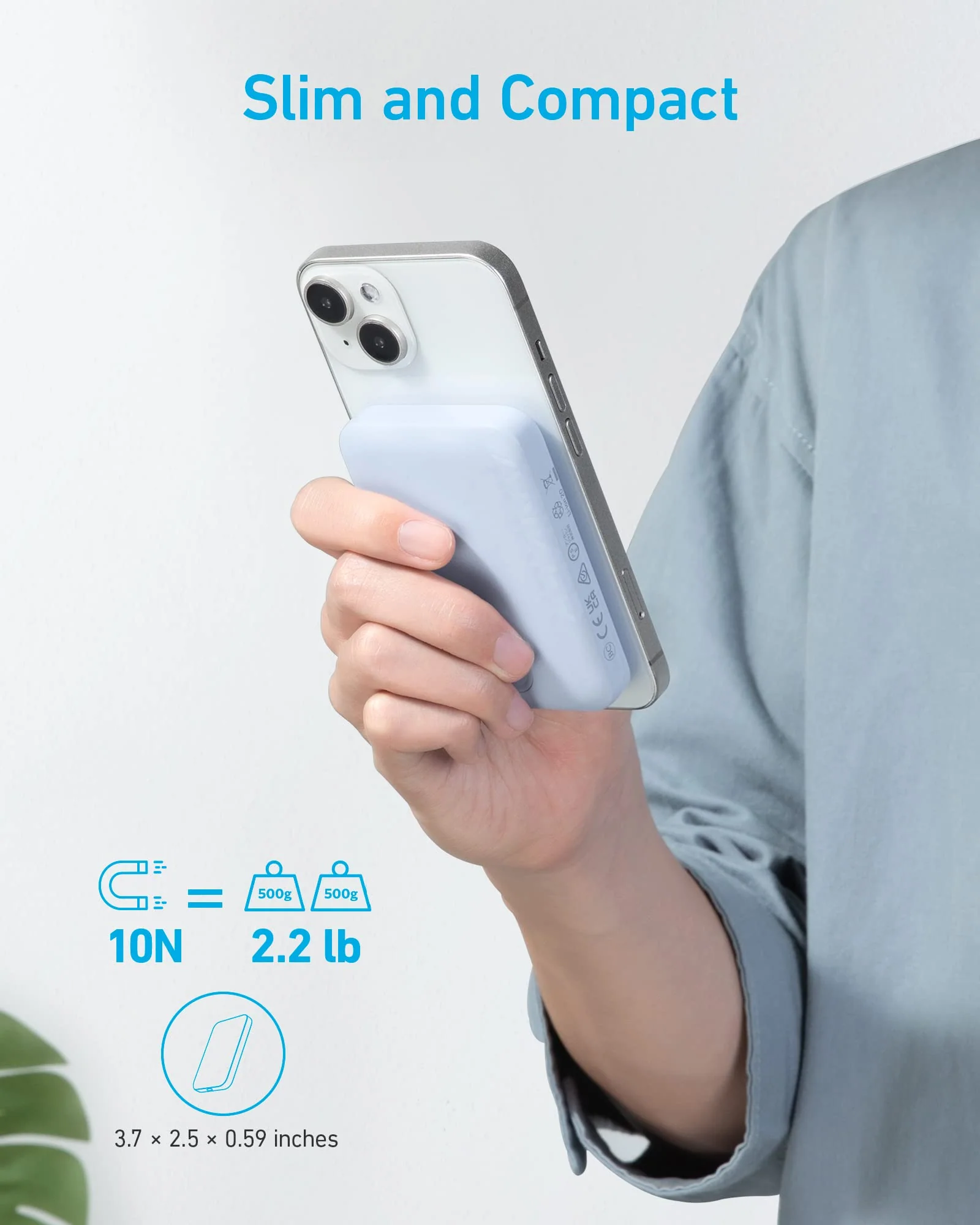 Anker <b>321</b> MagGo Battery (PowerCore Magnetic 5K) - Image 17