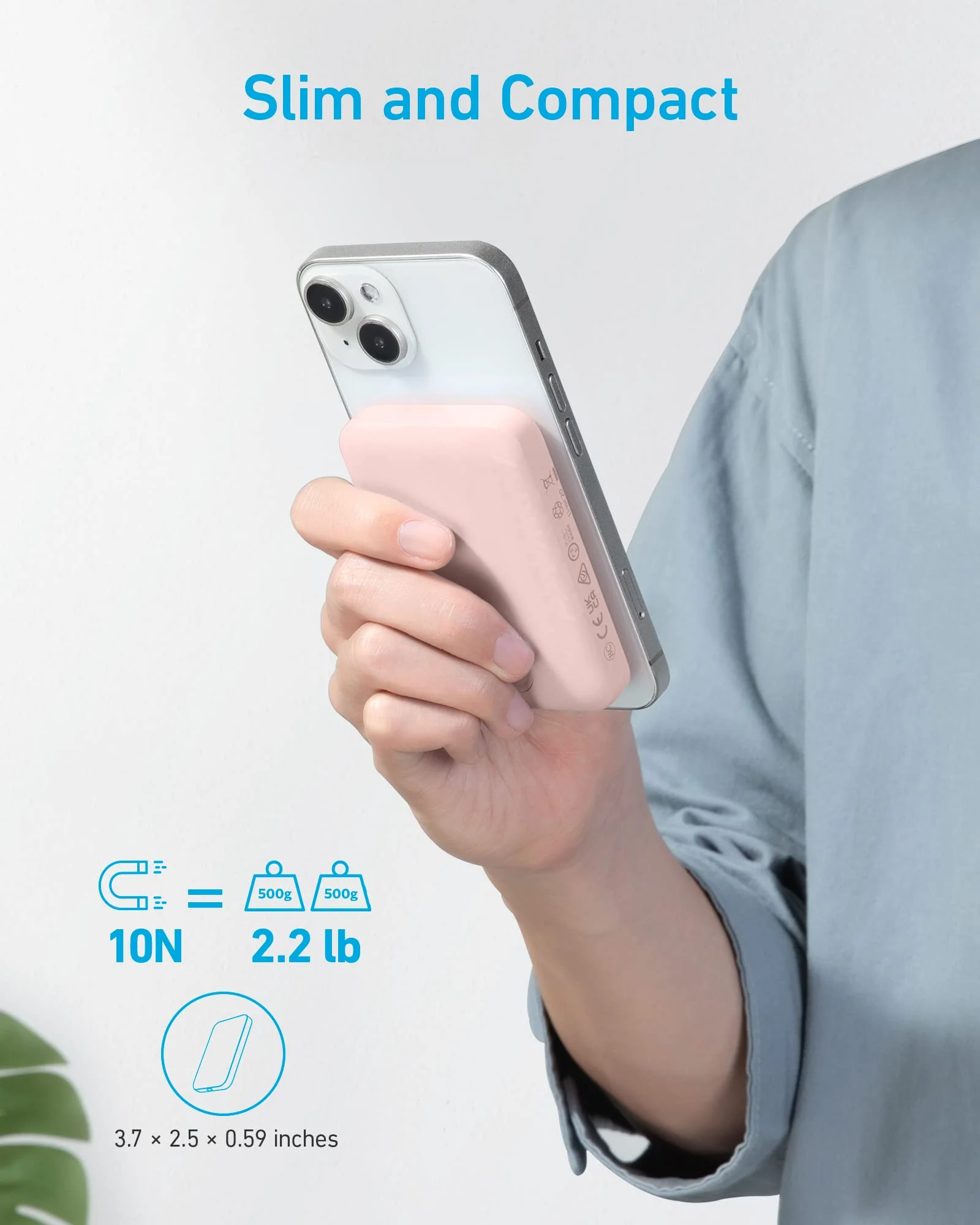 Anker <b>321</b> MagGo Battery (PowerCore Magnetic 5K) - Image 24
