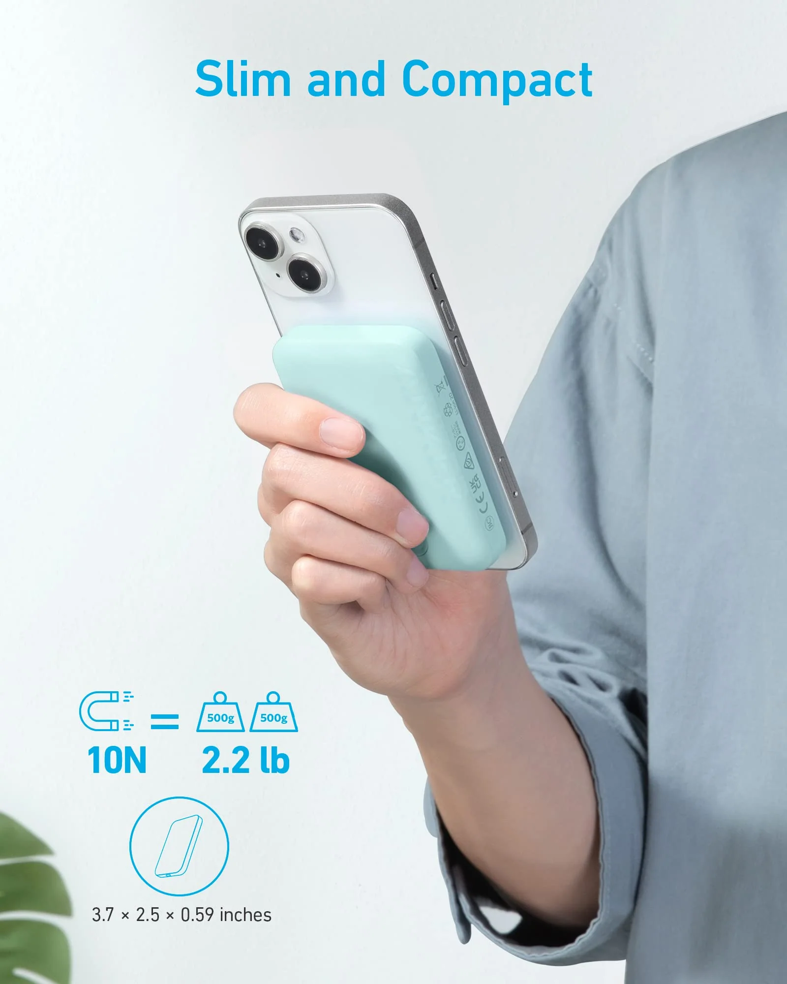 Anker <b>321</b> MagGo Battery (PowerCore Magnetic 5K) - Image 31
