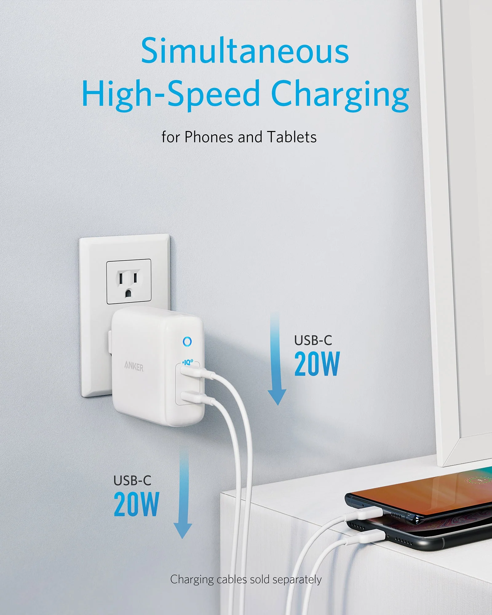 Anker <b>324</b> Charger (40W) - Image 3