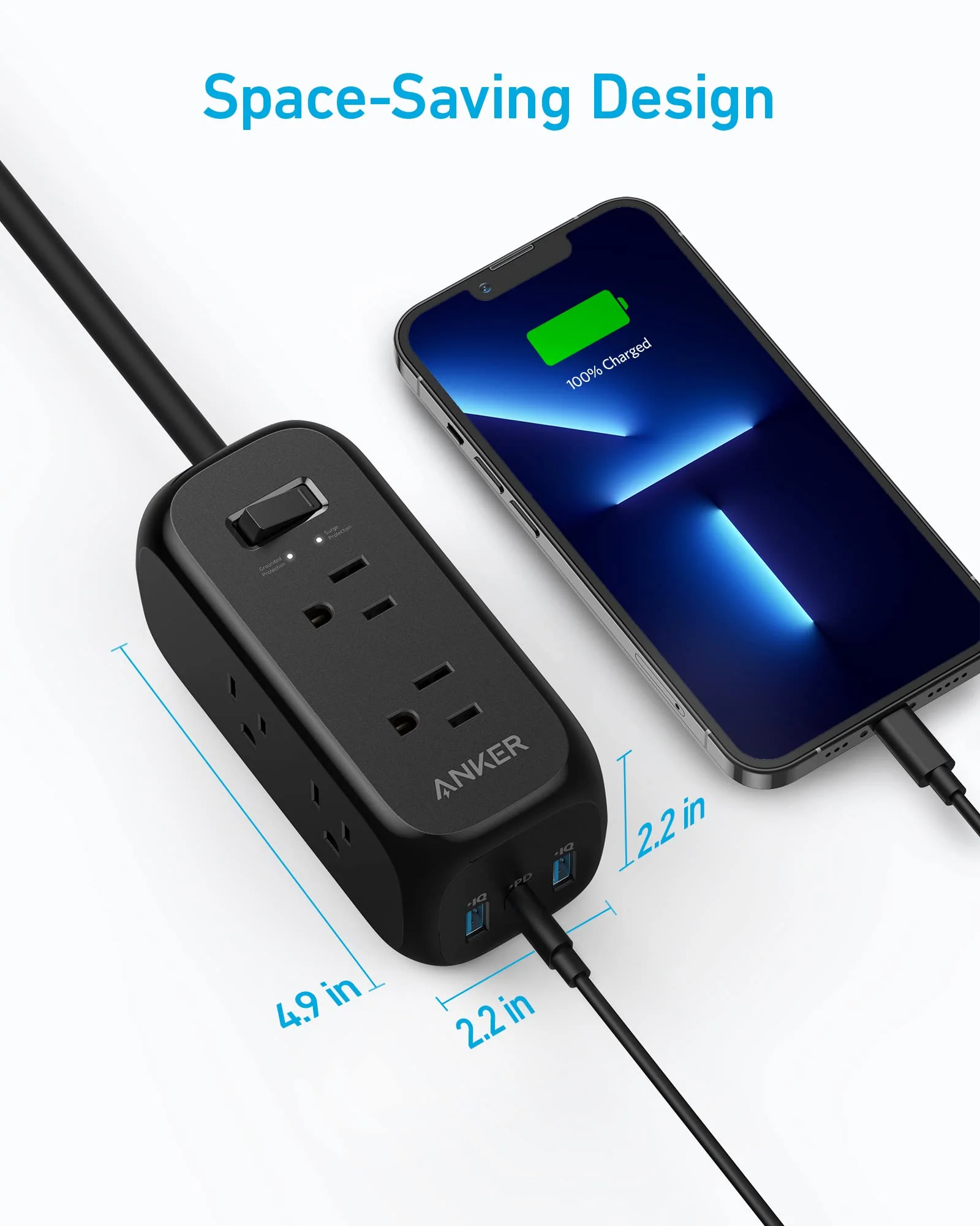 Anker <b>332</b> USB Power Strip - Image 4