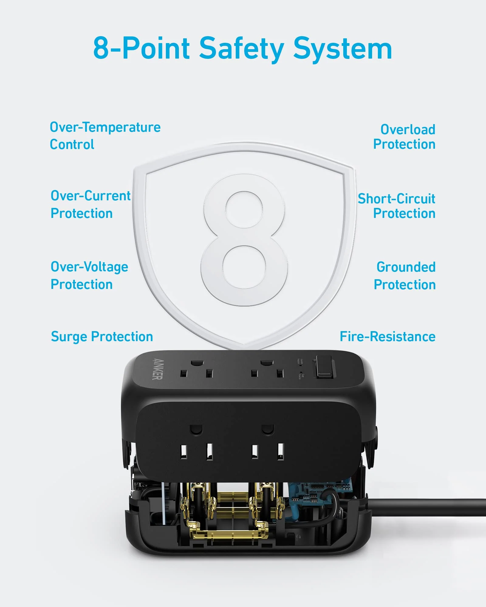 Anker <b>332</b> USB Power Strip - Image 6