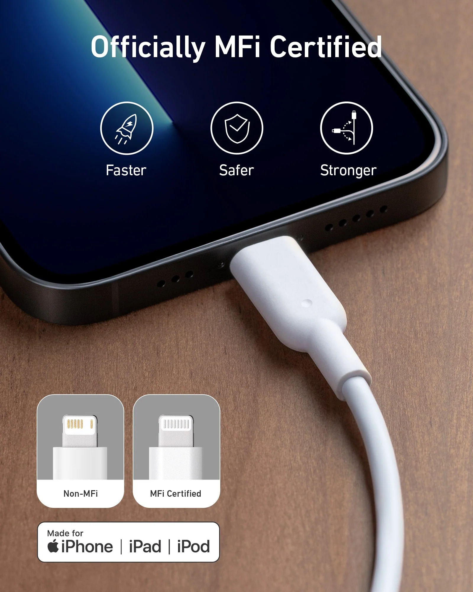 Anker <b>511</b> Charger (Nano) with USB-C to Lightning Cable - Image 4