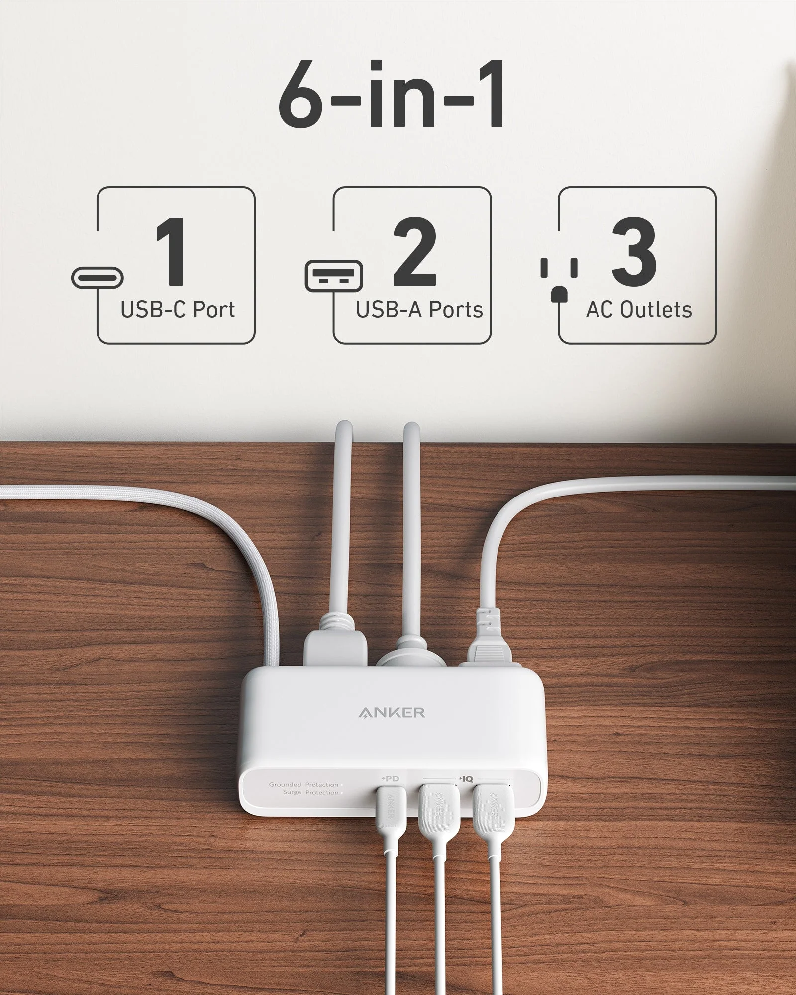 Anker <b>521</b> Power Strip - Image 3