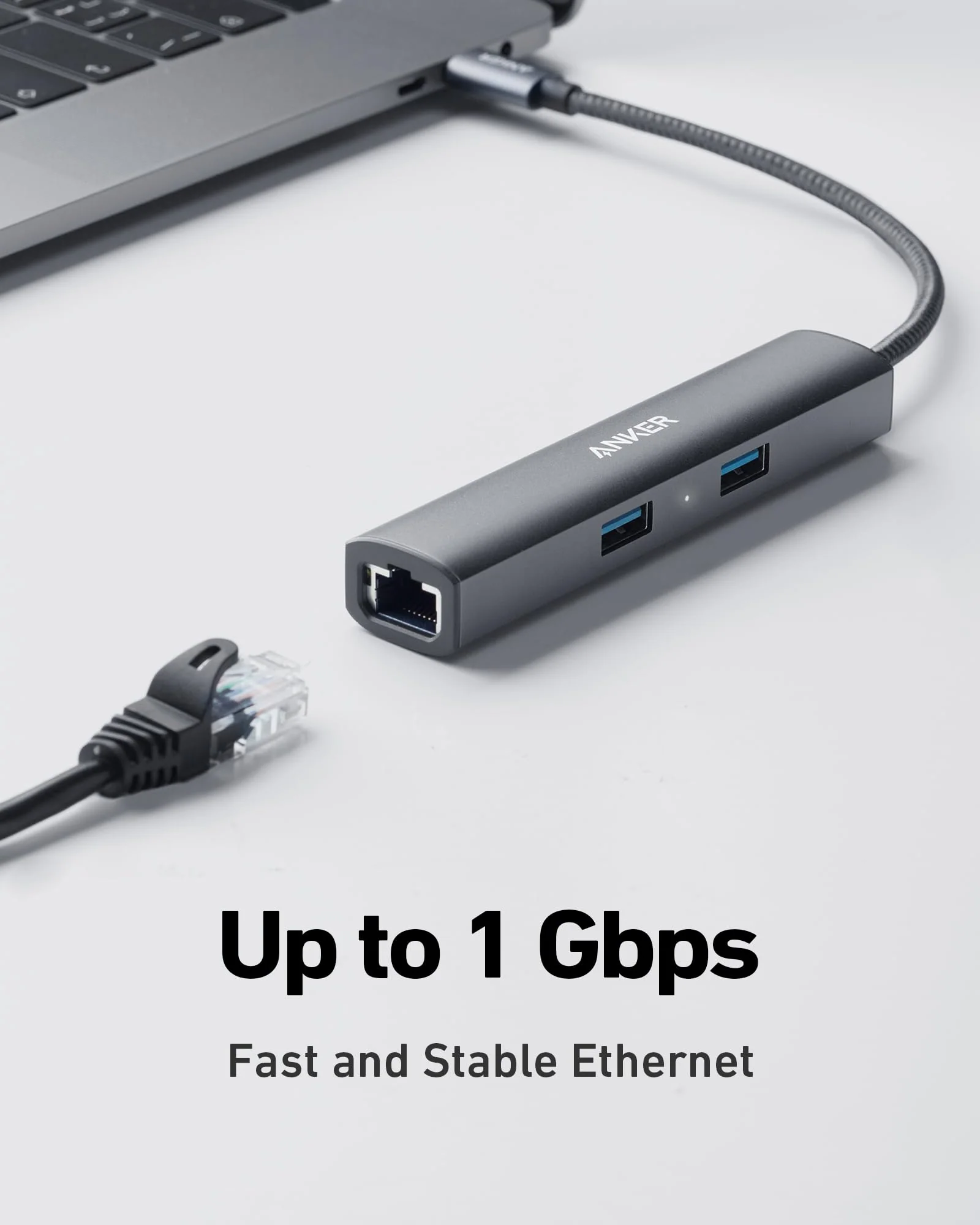 Anker <b>533</b> USB-C Hub (5-in-1, Slim) - Image 2