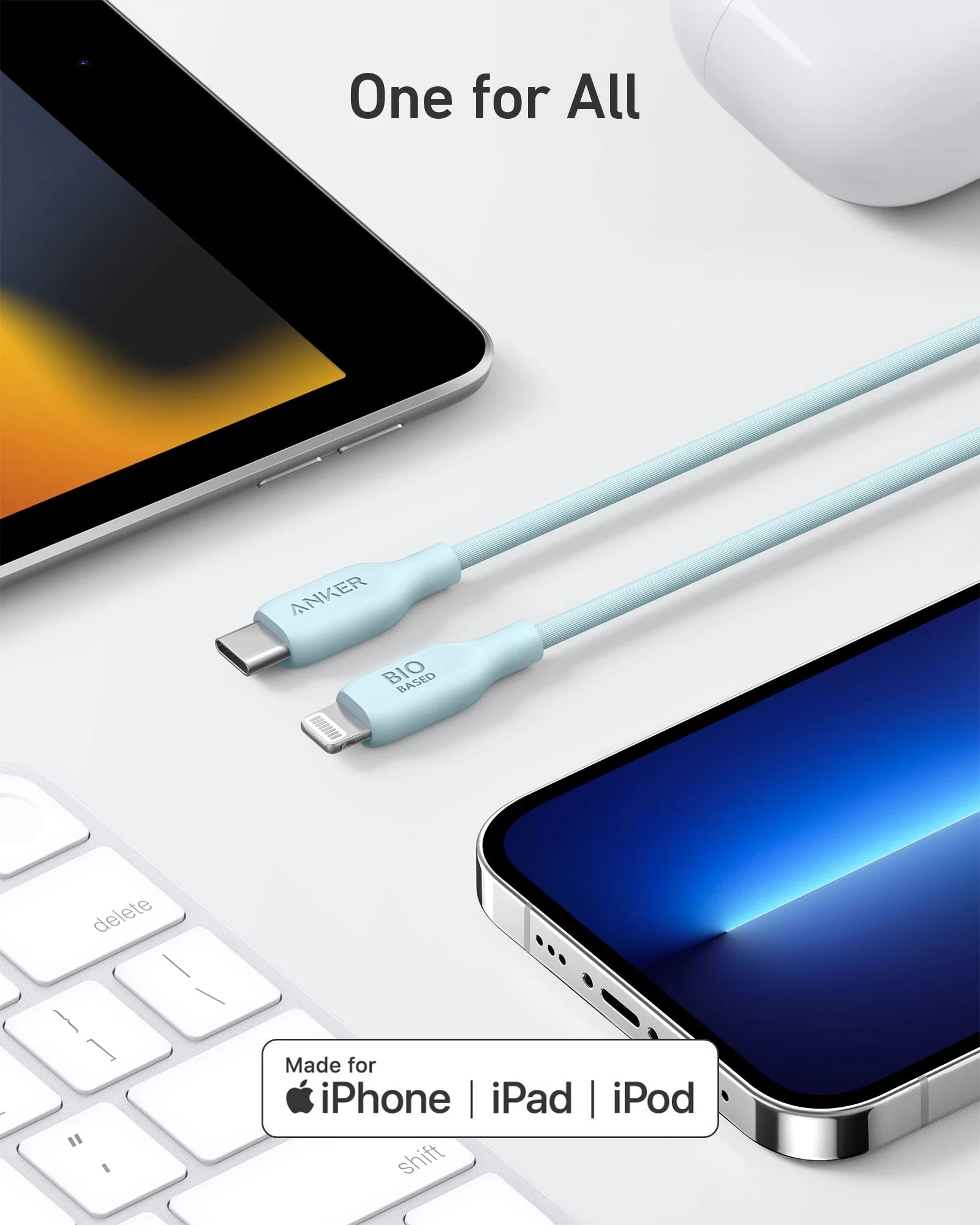 Anker <b>541</b> USB-C to Lightning Cable (Bio-Based) - Image 23