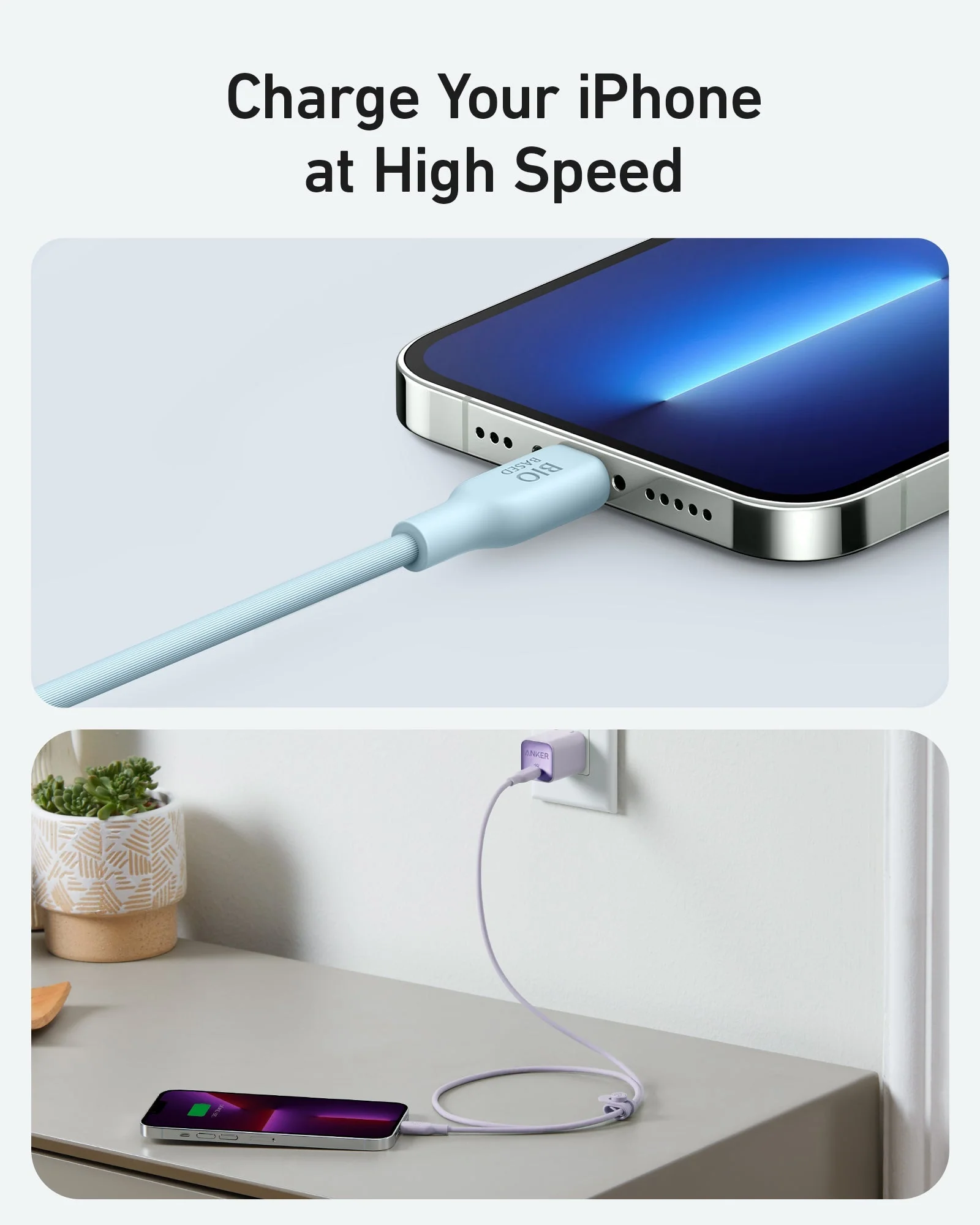Anker <b>541</b> USB-C to Lightning Cable (Bio-Based) - Image 48