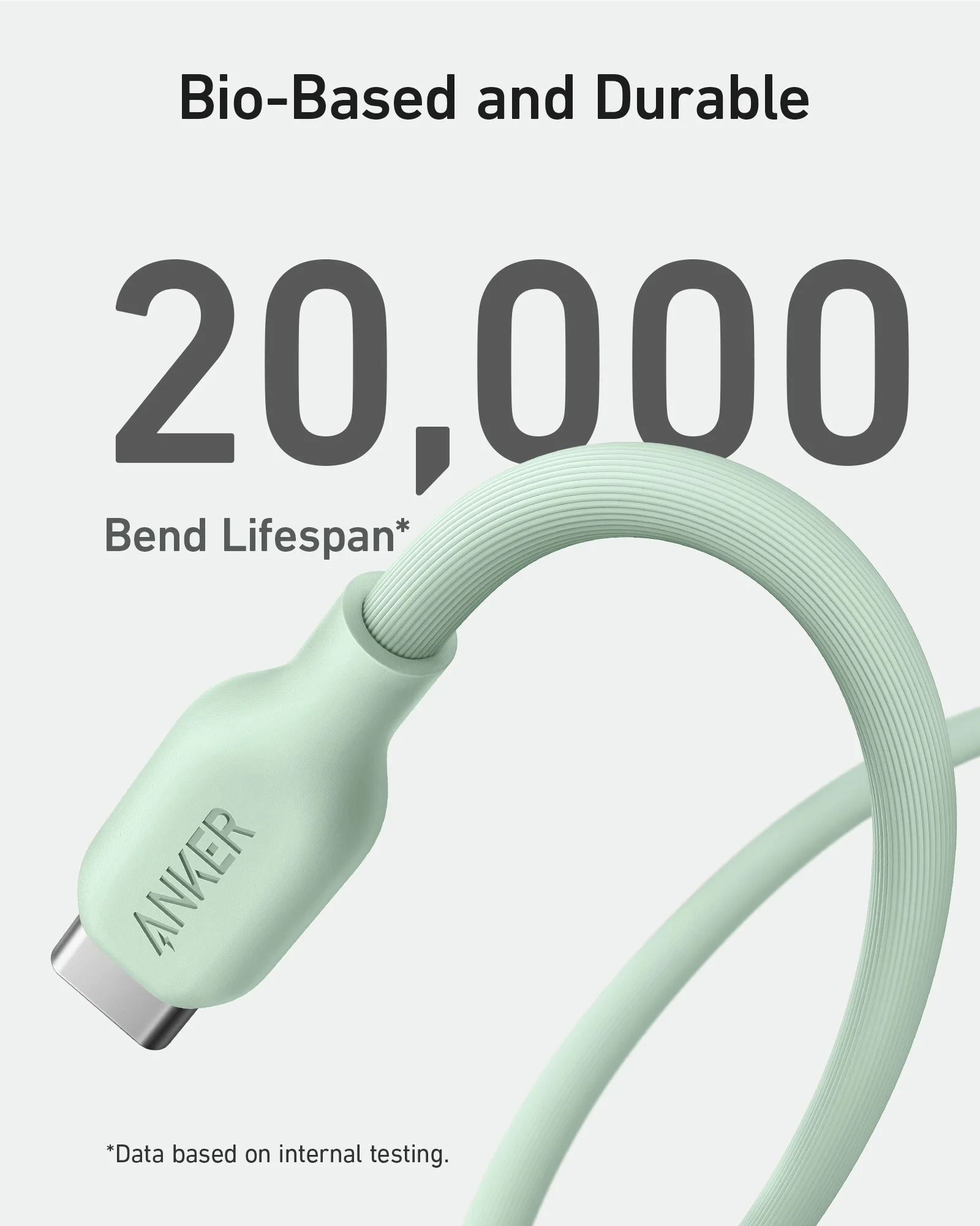 Anker <b>541</b> USB-C to Lightning Cable (Bio-Based) - Image 50