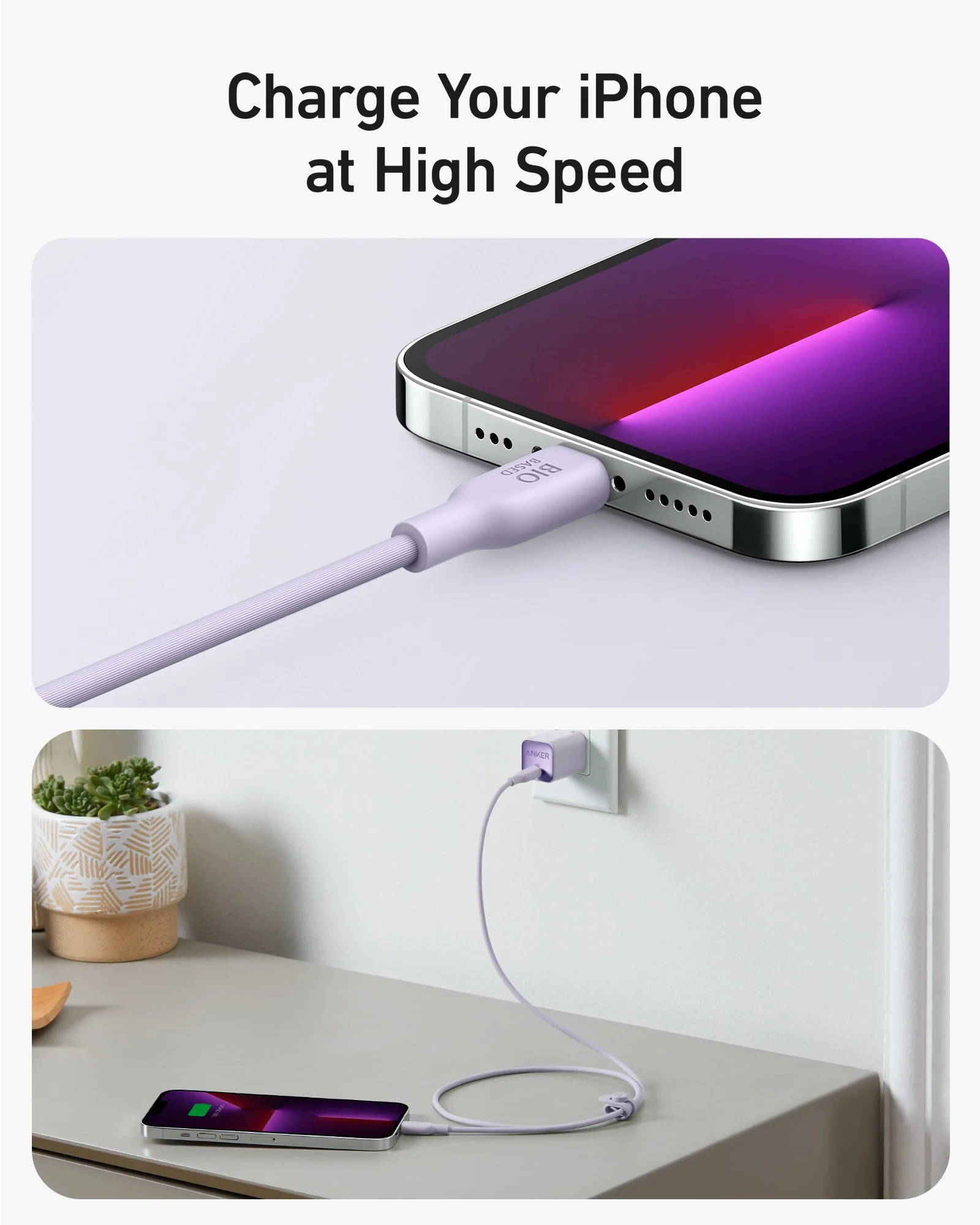 Anker <b>541</b> USB-C to Lightning Cable (Bio-Based) - Image 60