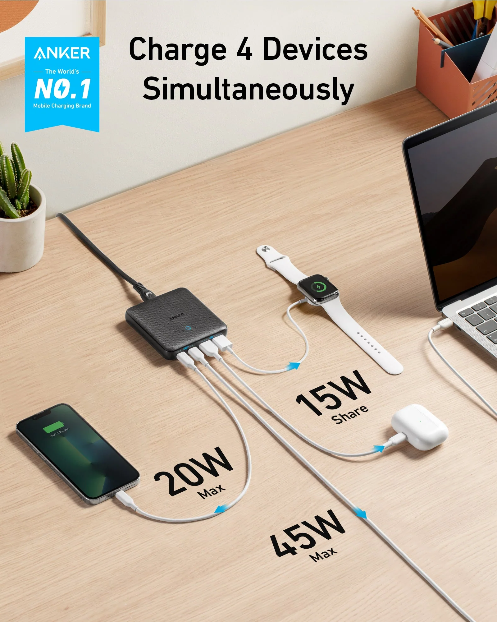 Anker <b>543</b> Charger (65W II) - Image 2