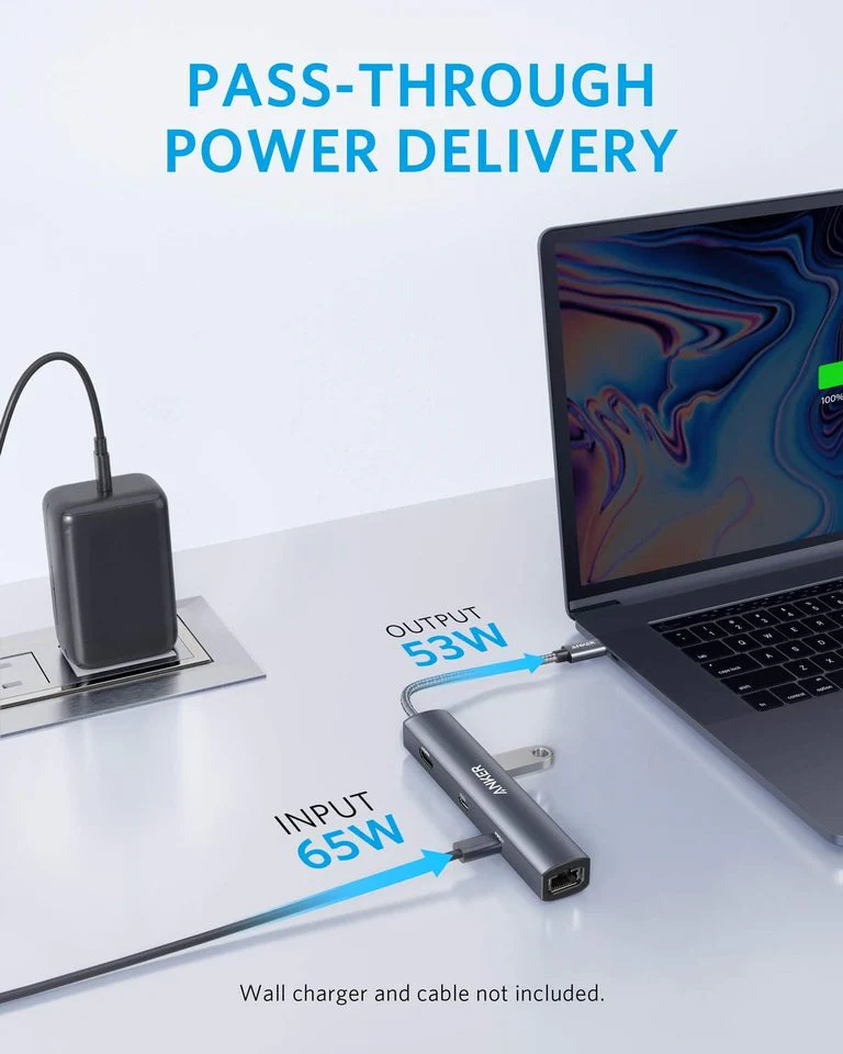 Anker <b>543</b> USB-C Hub (6-in-1, Slim) - Image 3