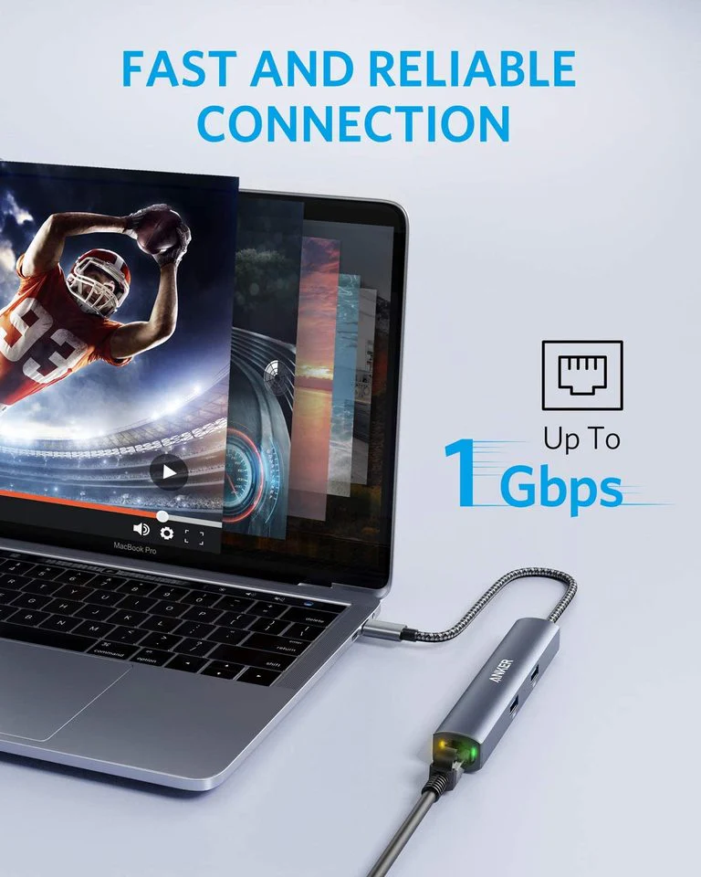 Anker <b>543</b> USB-C Hub (6-in-1, Slim) - Image 6