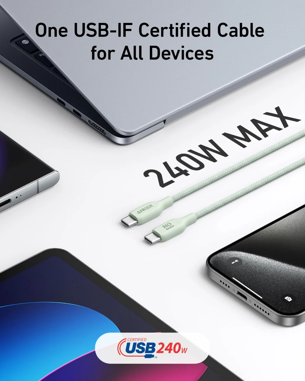 Anker <b>543</b> USB-C to USB-C Cable (Bio-Braided) - Image 21
