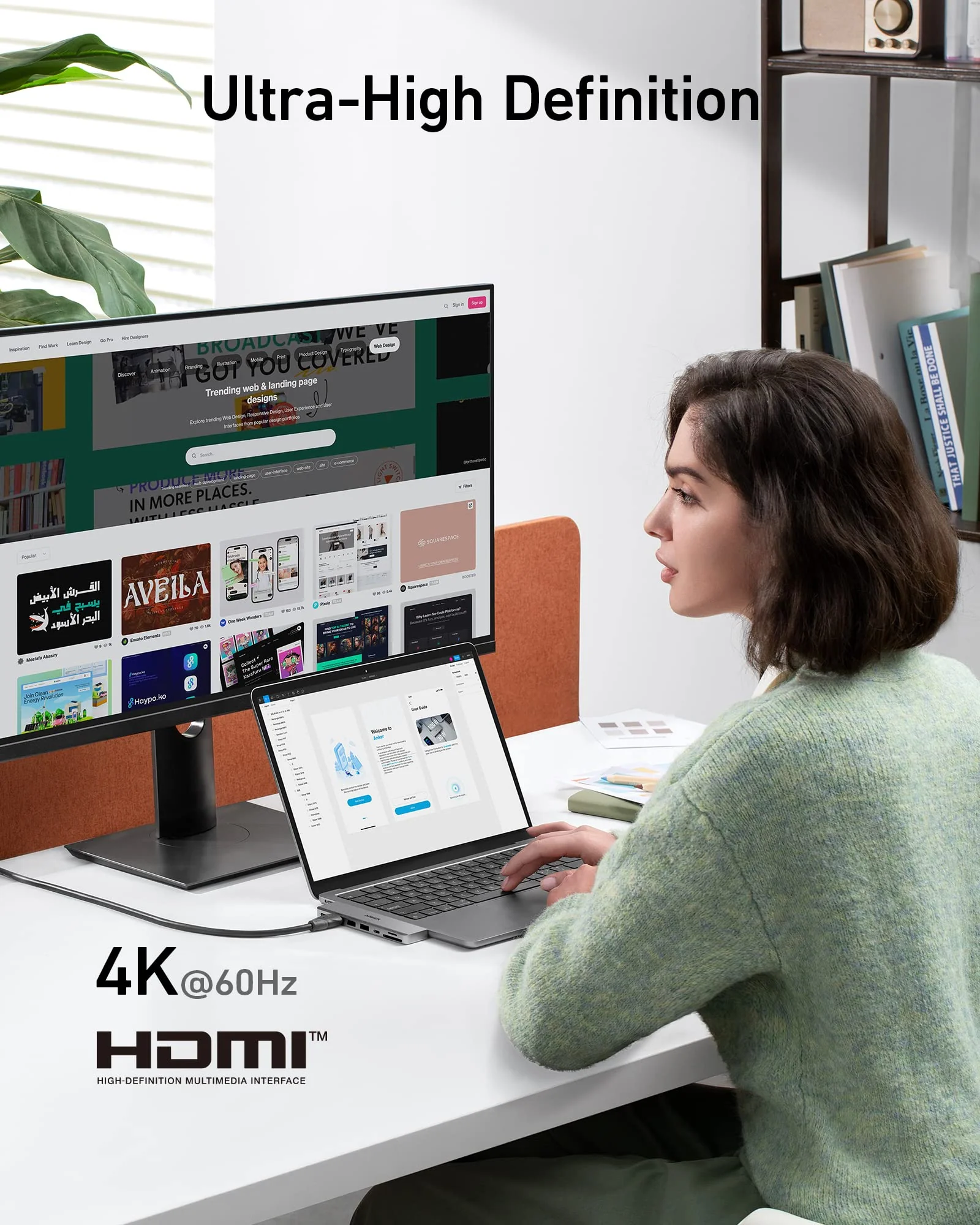 Anker <b>547</b> USB-C Hub (7-in-2, for MacBook) - Image 4