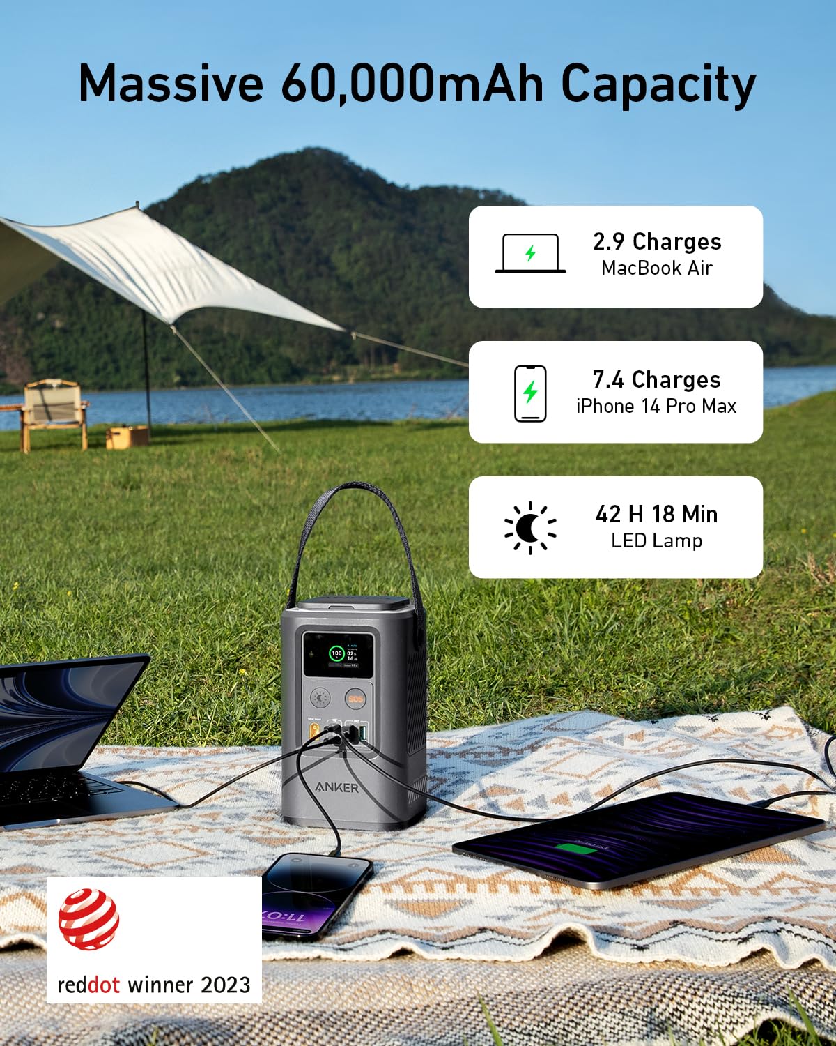 Anker <b>548</b> Power Bank (PowerCore Reserve 192Wh) - Image 8