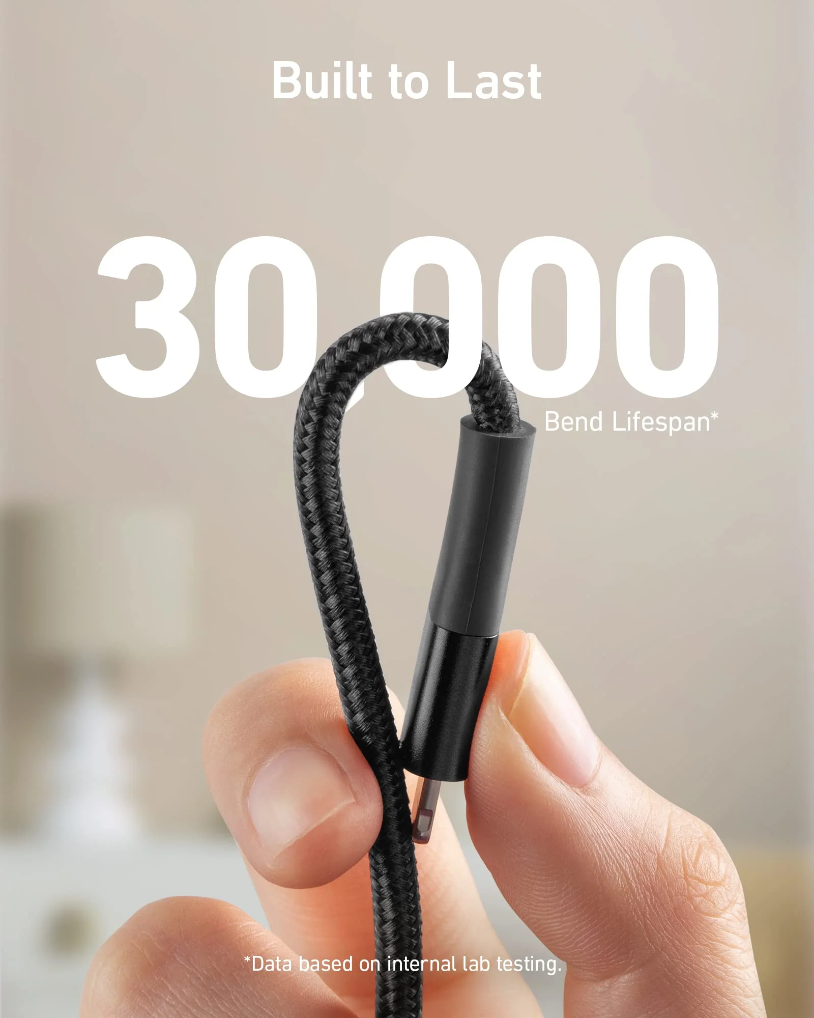 Anker <b>551</b> USB-A to Lightning Cable (3 ft / 6 ft / 10 ft) - Image 2
