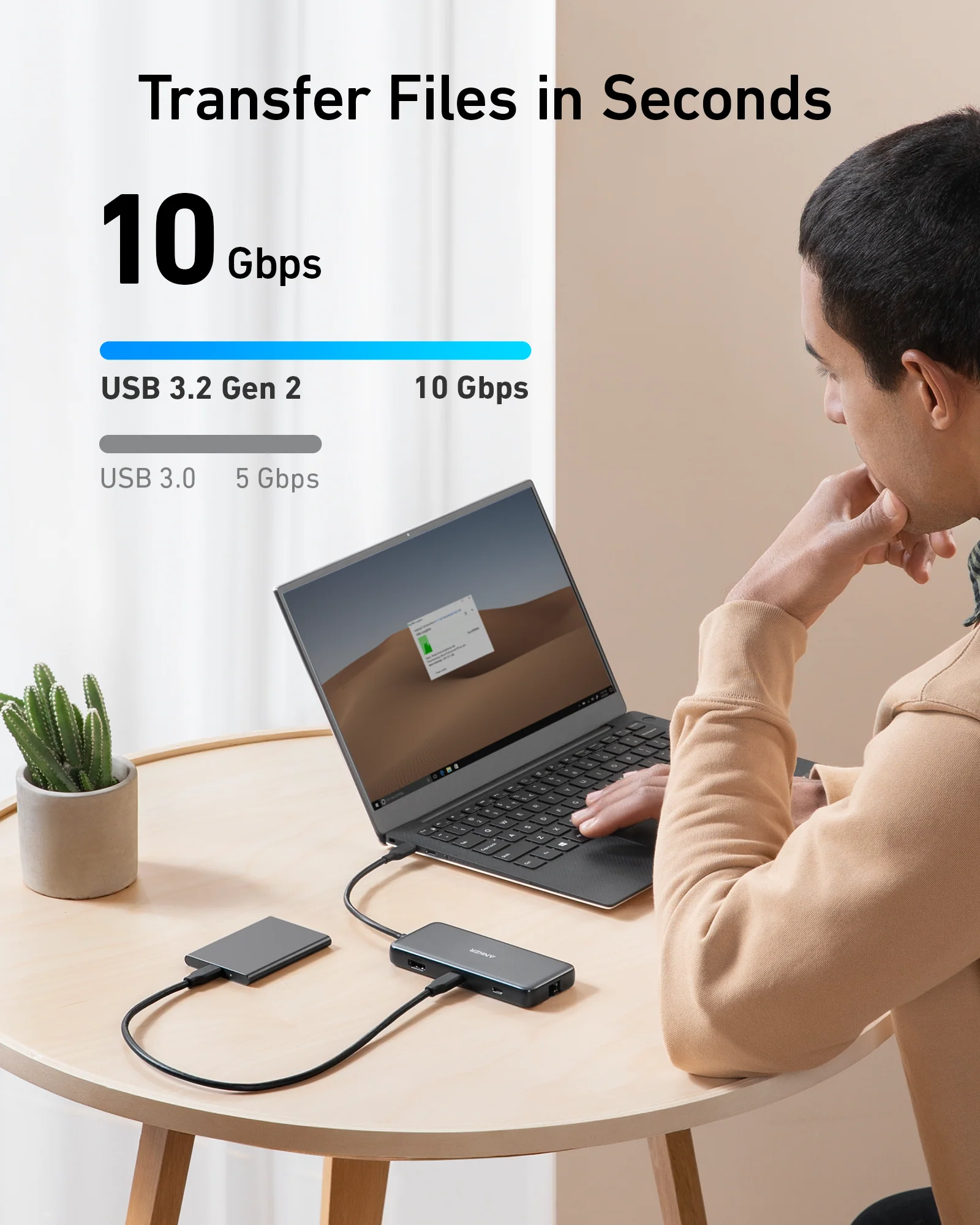 Anker <b>555</b> USB-C Hub (8-in-1) - Image 3