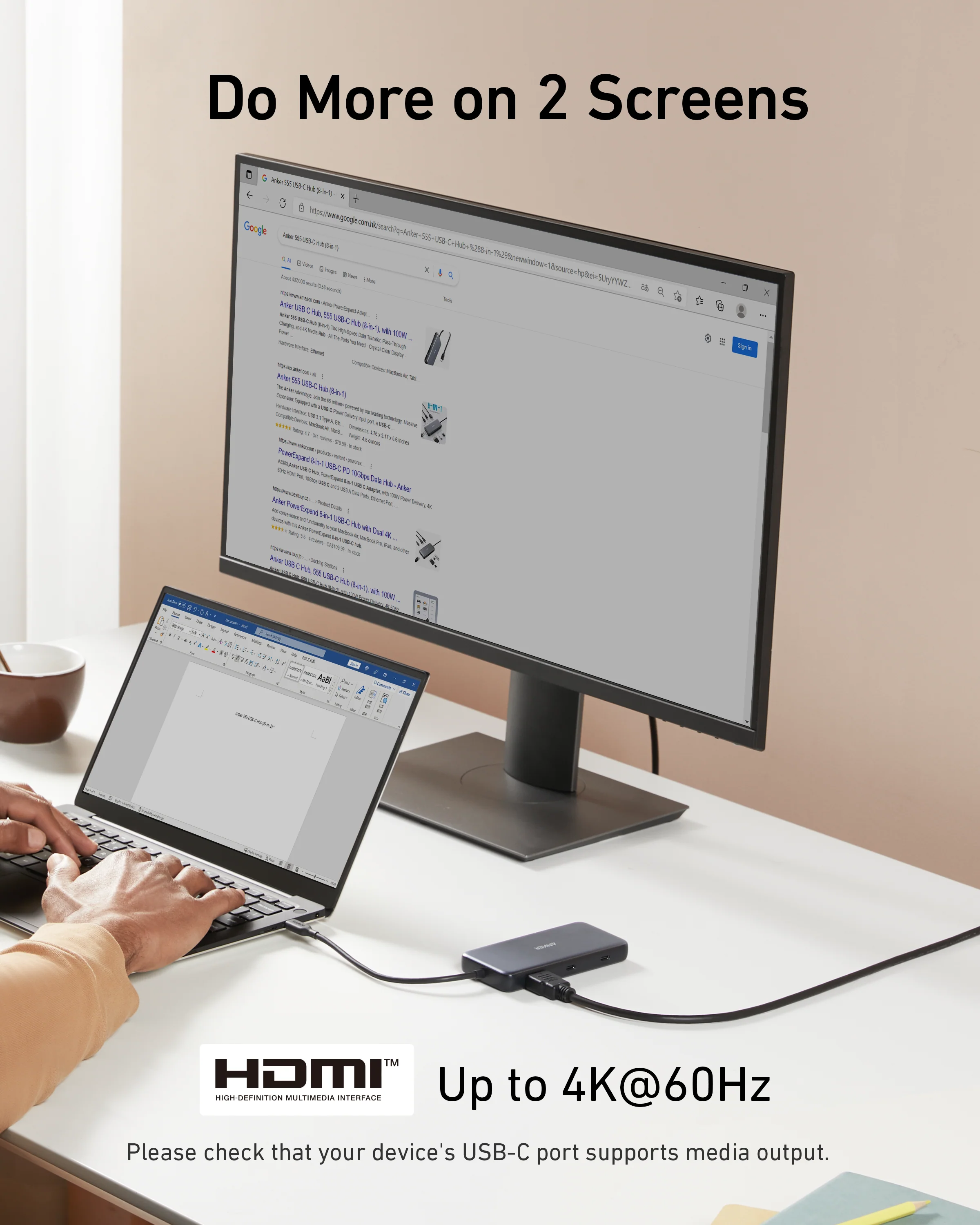 Anker <b>555</b> USB-C Hub (8-in-1) - Image 5