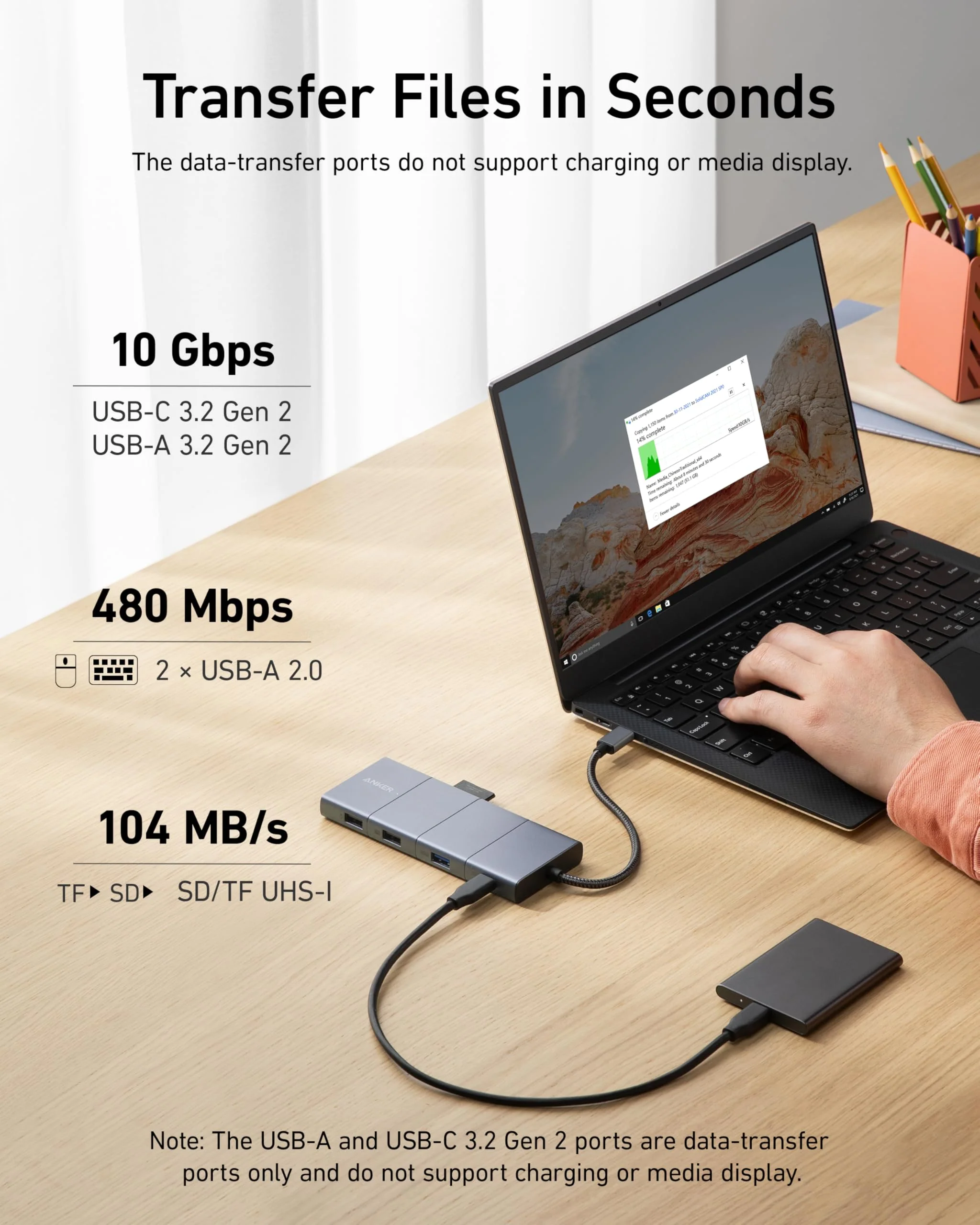 Anker <b>565</b> USB-C Hub (11-in-1) - Image 3