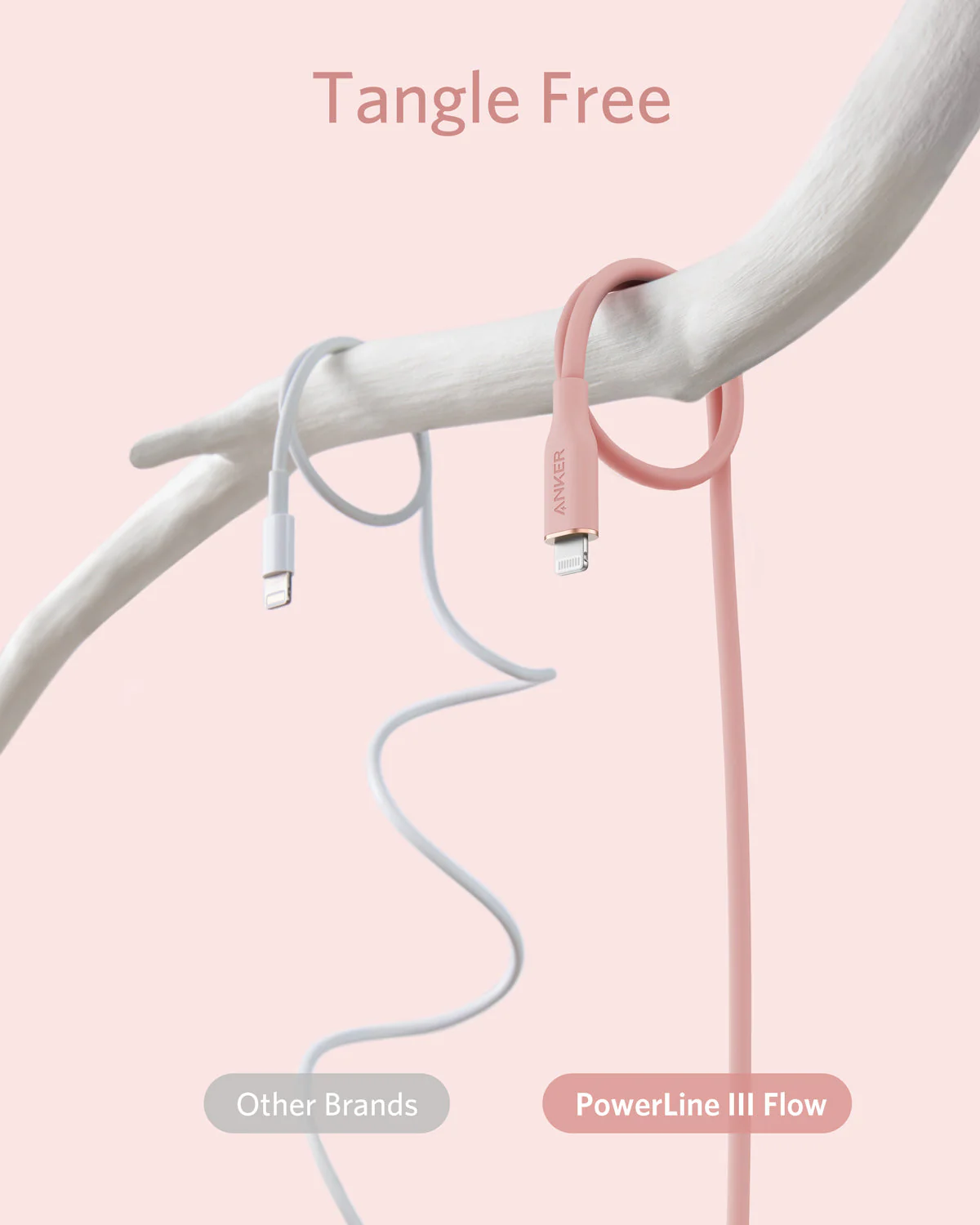 Anker <b>641</b> USB-C to Lightning Cable (Flow, 3 ft Silicone) - Image 45