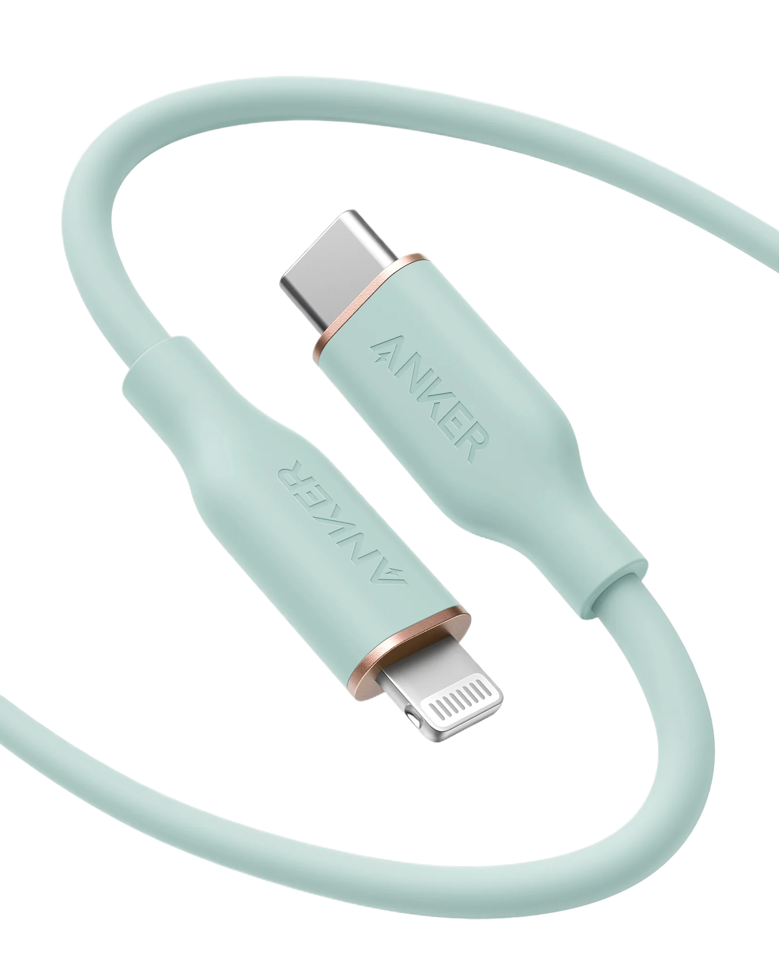 Anker <b>641</b> USB-C to Lightning Cable (Flow, 3 ft Silicone) - Image 49