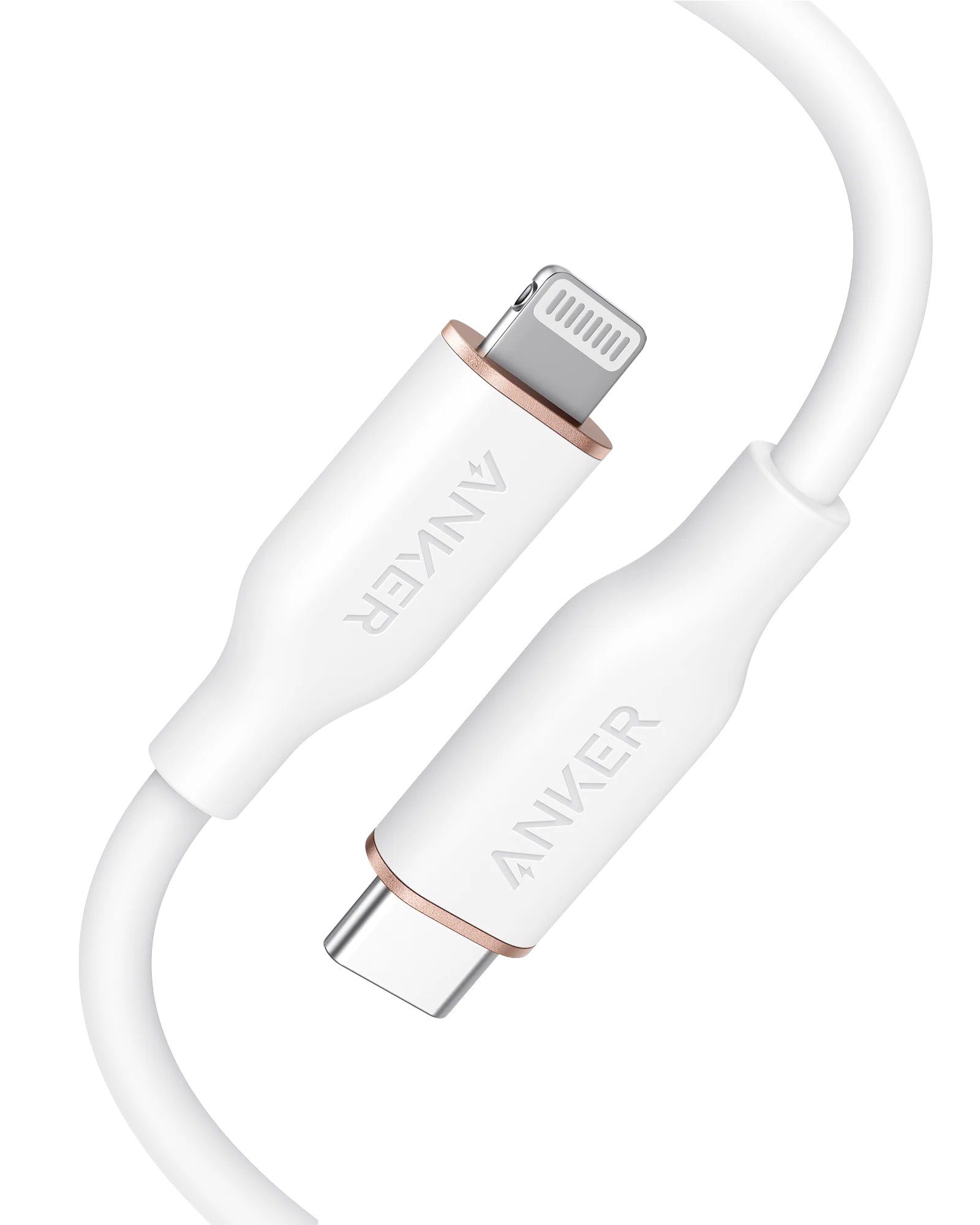 Anker <b>641</b> USB-C to Lightning Cable (Flow, 3 ft Silicone) - Image 7