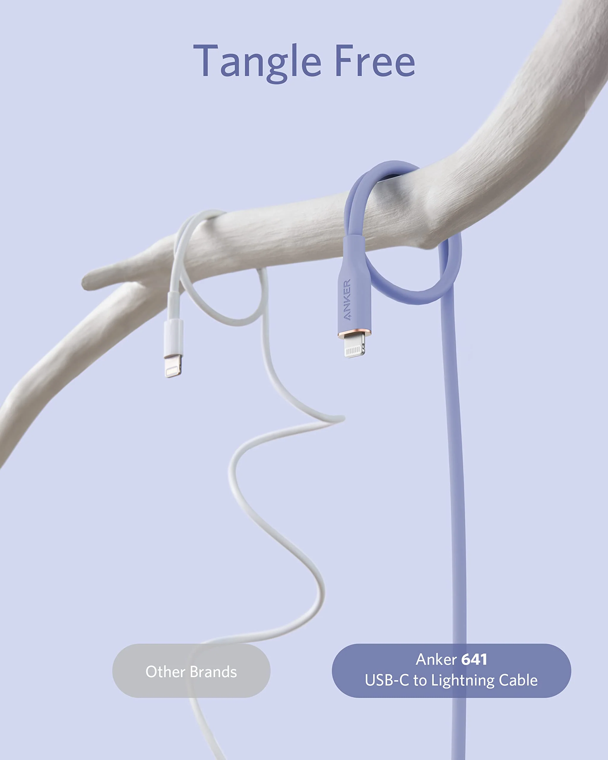 Anker <b>641</b> USB-C to Lightning Cable (Flow, Silicone) - Image 27