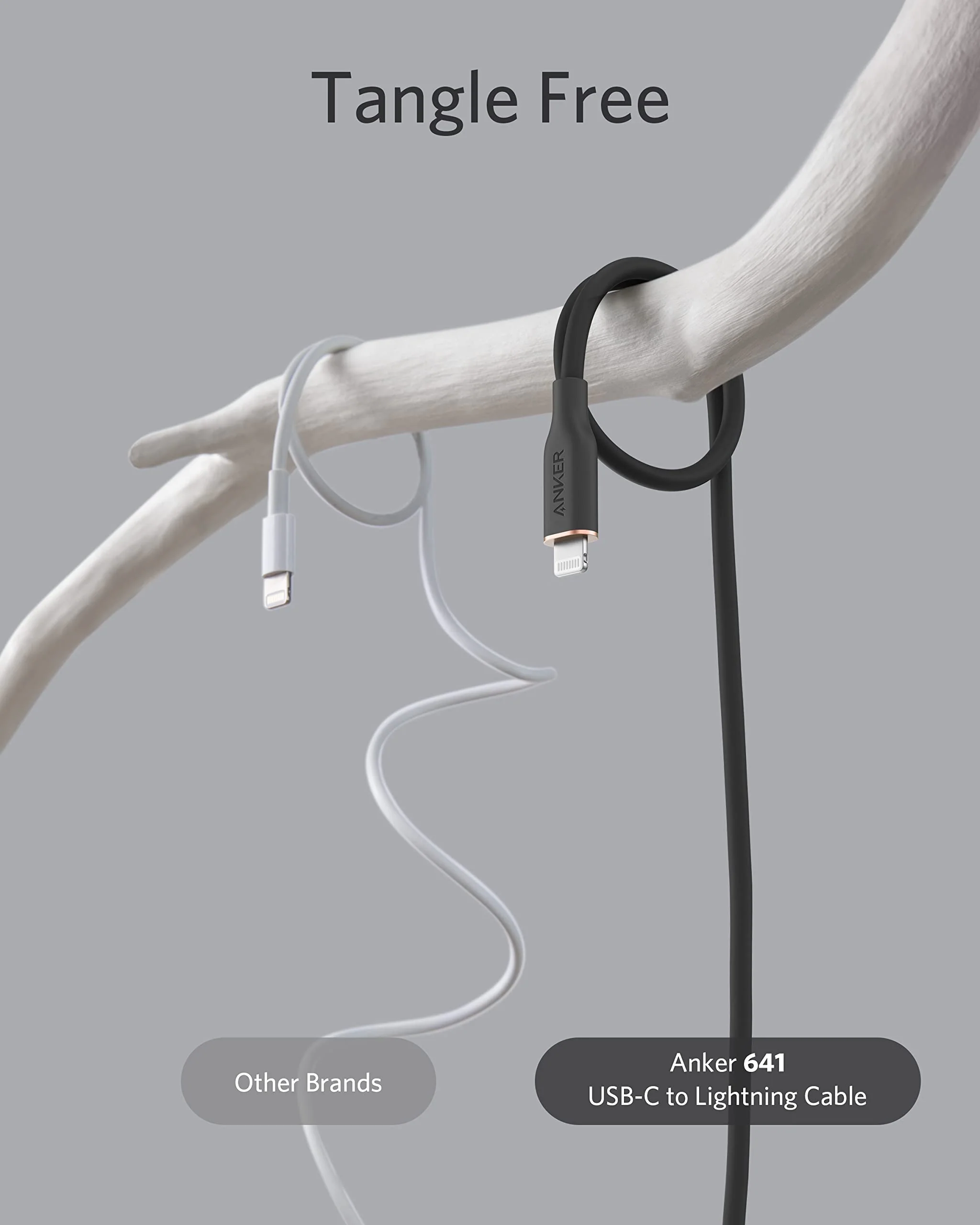 Anker <b>641</b> USB-C to Lightning Cable (Flow, Silicone) - Image 39