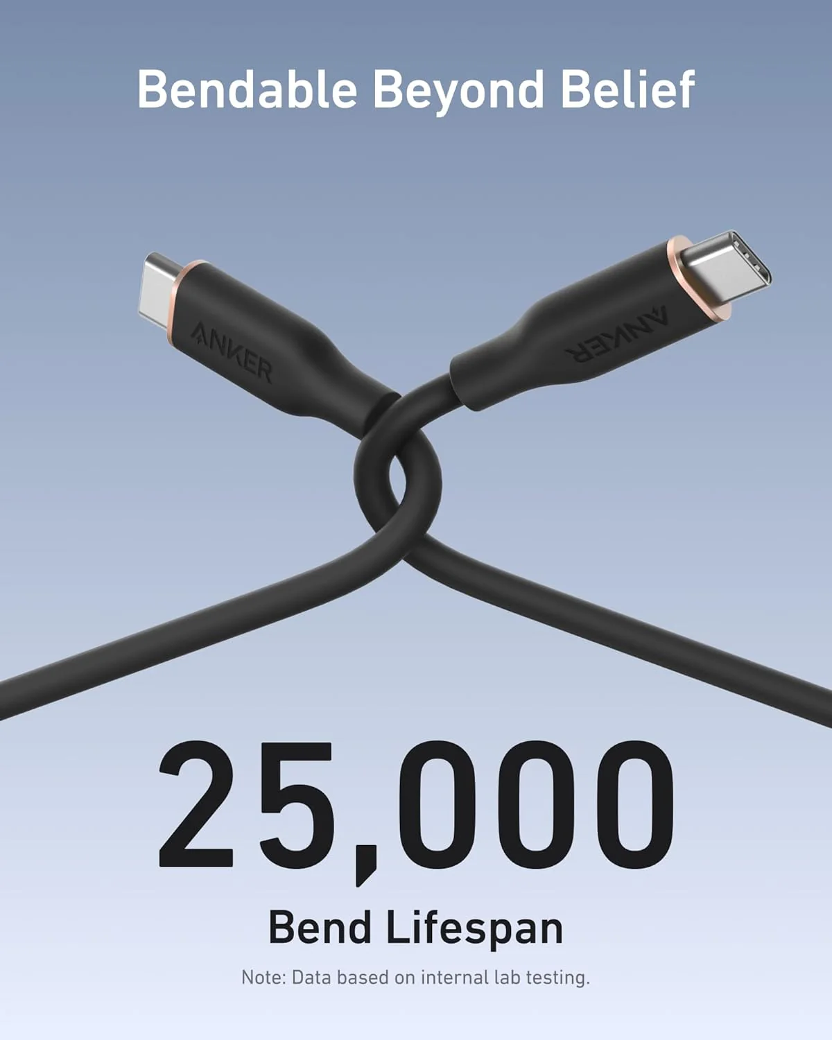 Anker <b>643</b> USB-C to USB-C Cable (Flow, Silicone) - Image 16