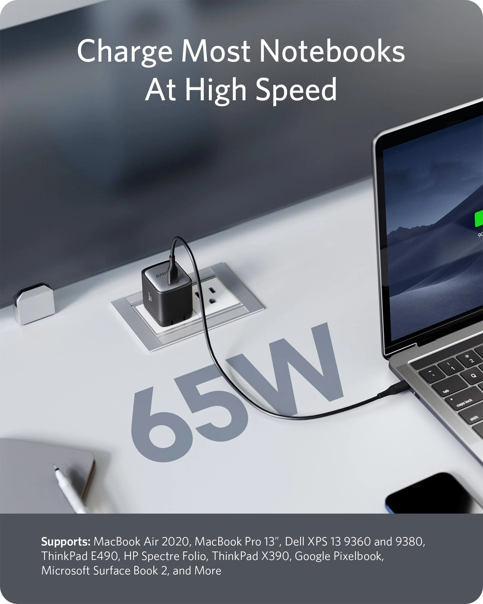 Anker <b>715</b> Charger (Nano II 65W) - Image 3