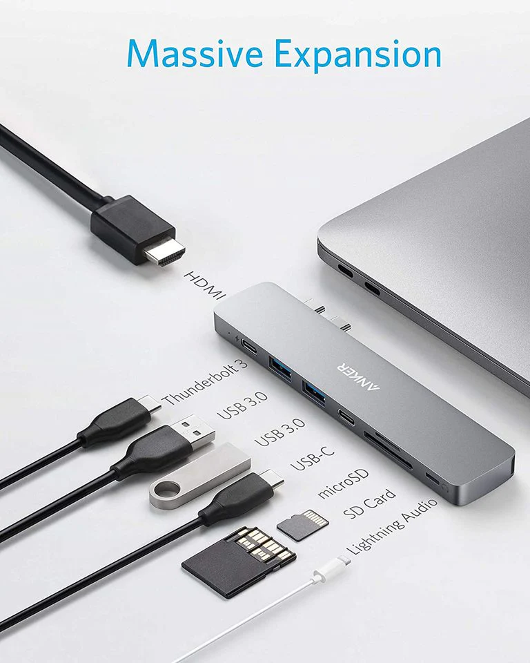 Anker <b>PowerExpand</b> Direct 8-in-2 USB-C PD Media Hub - Image 3