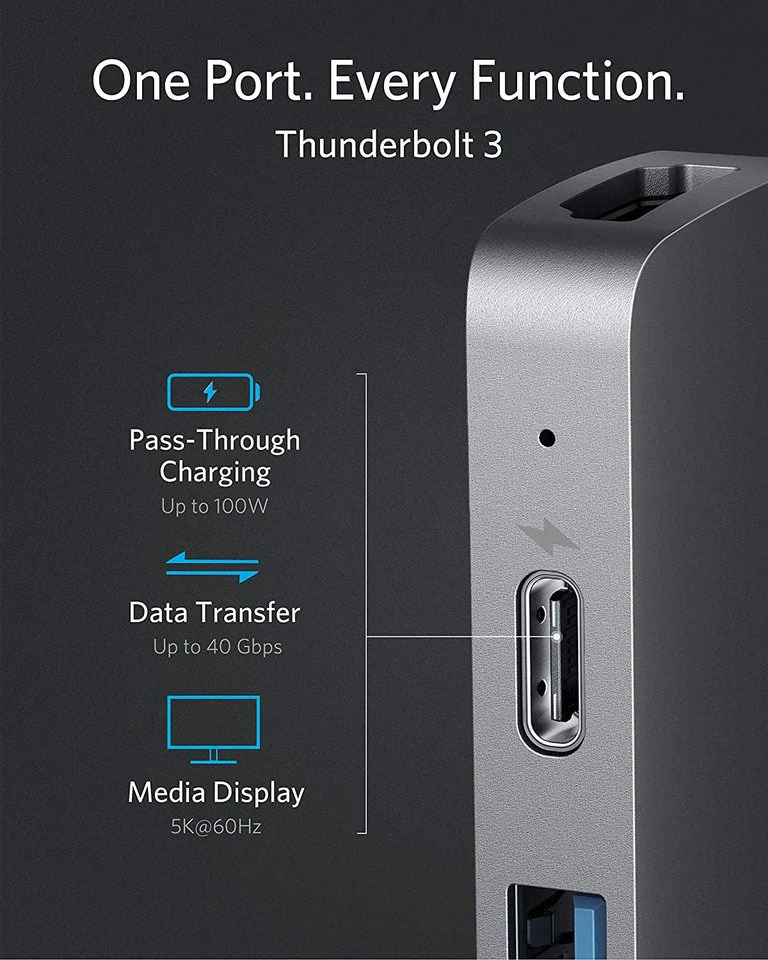 Anker <b>PowerExpand</b> Direct 8-in-2 USB-C PD Media Hub - Image 4
