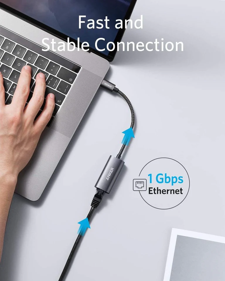 Anker <b>PowerExpand</b> USB-C to Gigabit Ethernet Adapter - Image 3
